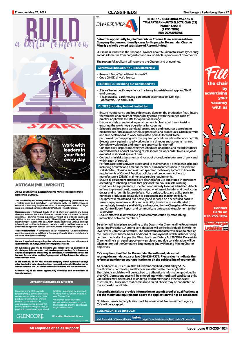 Steelburger News 27 May 2021 page 17