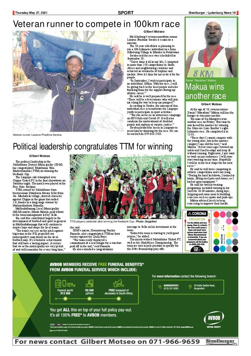 Steelburger News 27 May 2021 page 19