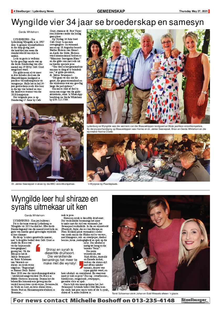 Steelburger News 27 May 2021 page 4
