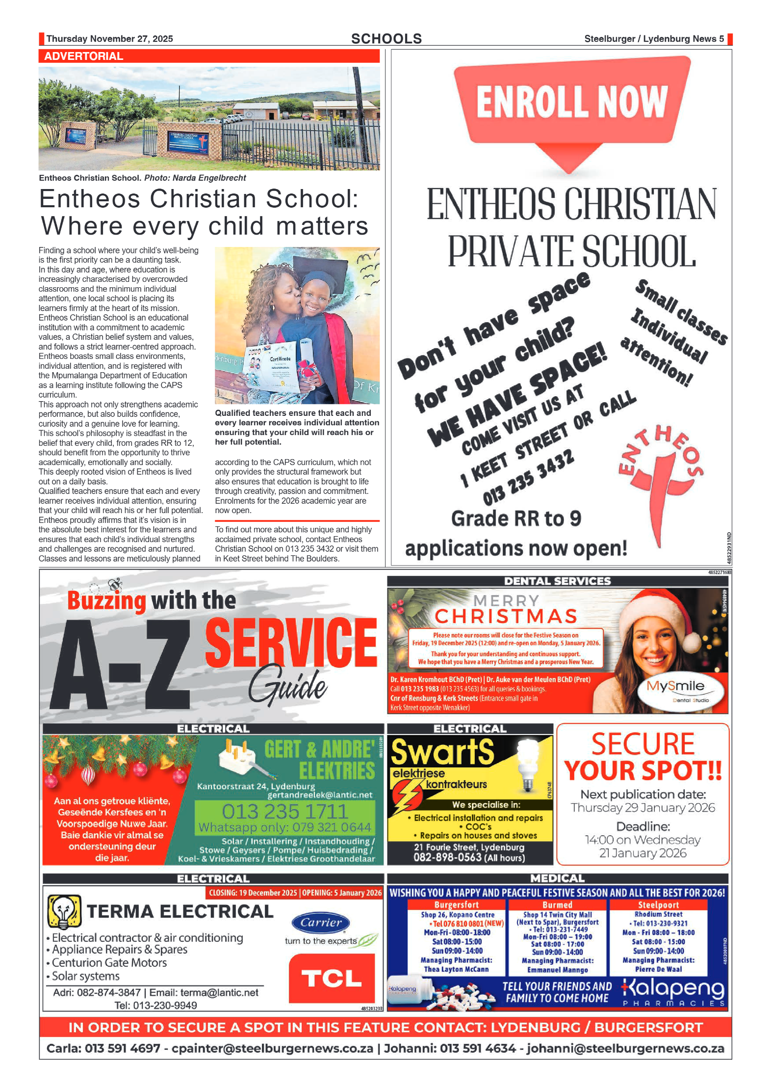 Steelburger News 27 November 2025 page 5