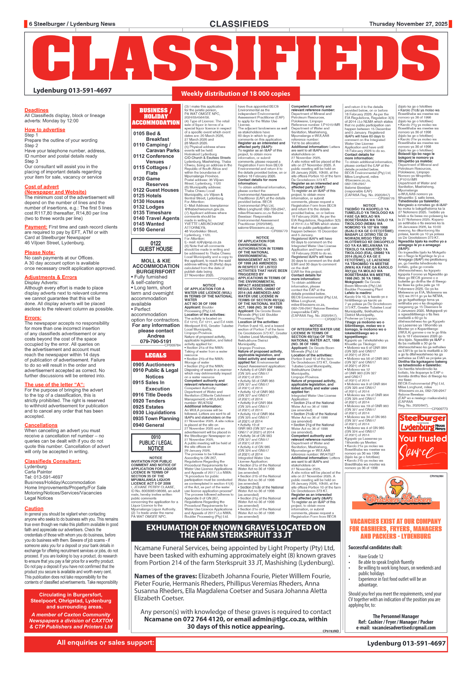 Steelburger News 27 November 2025 page 6