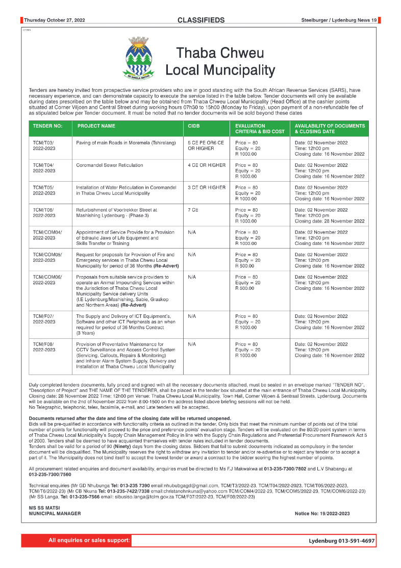 Steelburger News 27 October 2022 page 18