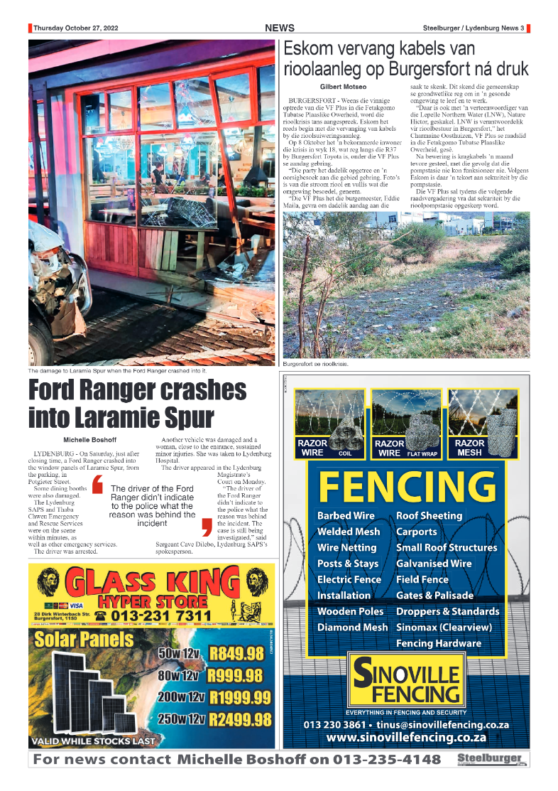 Steelburger News 27 October 2022 page 3