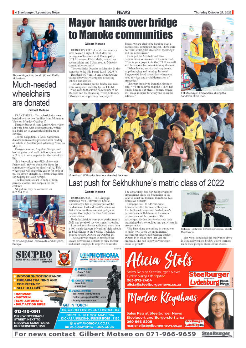 Steelburger News 27 October 2022 page 4