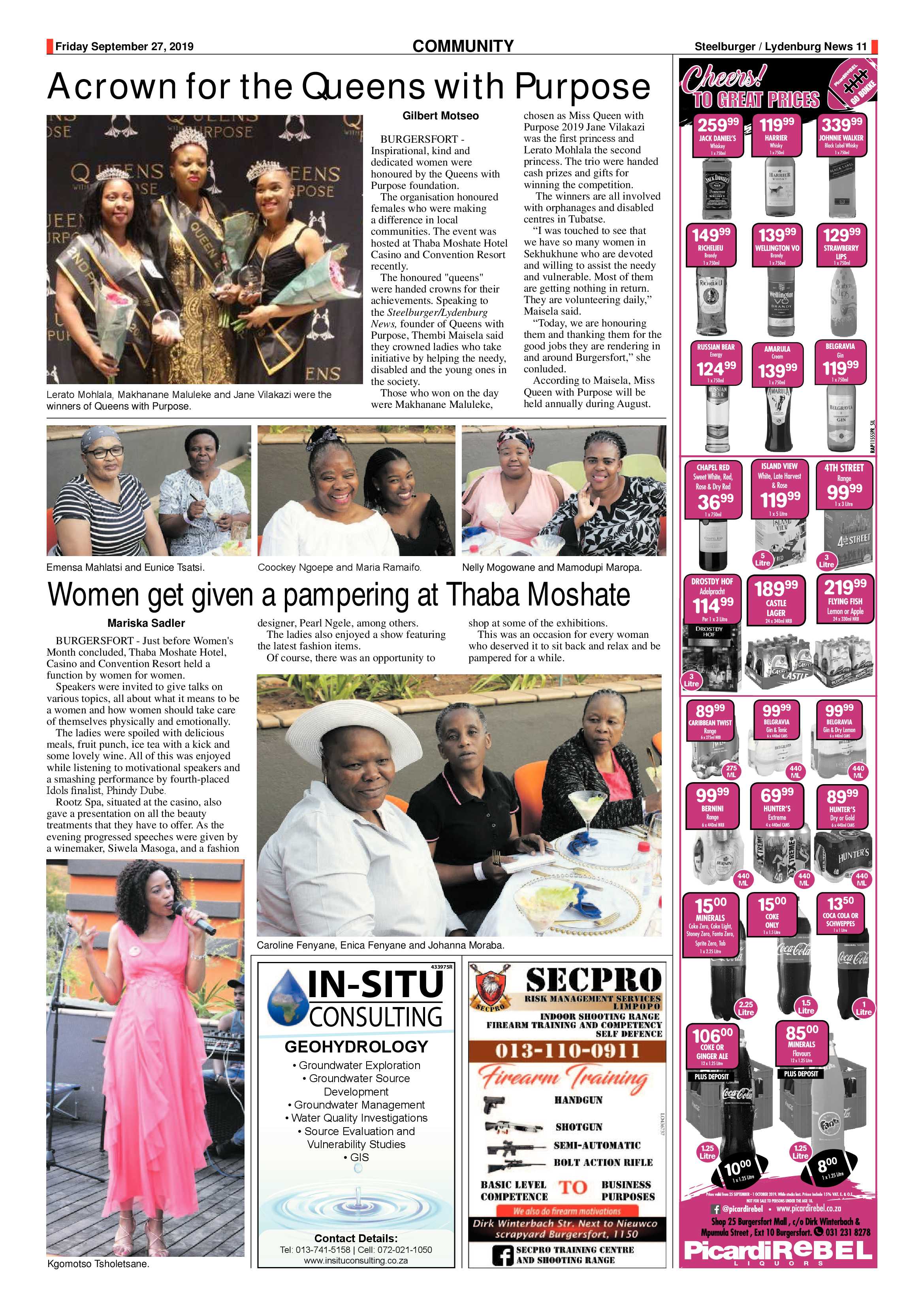 Steelburger News 27 September 2019 page 11