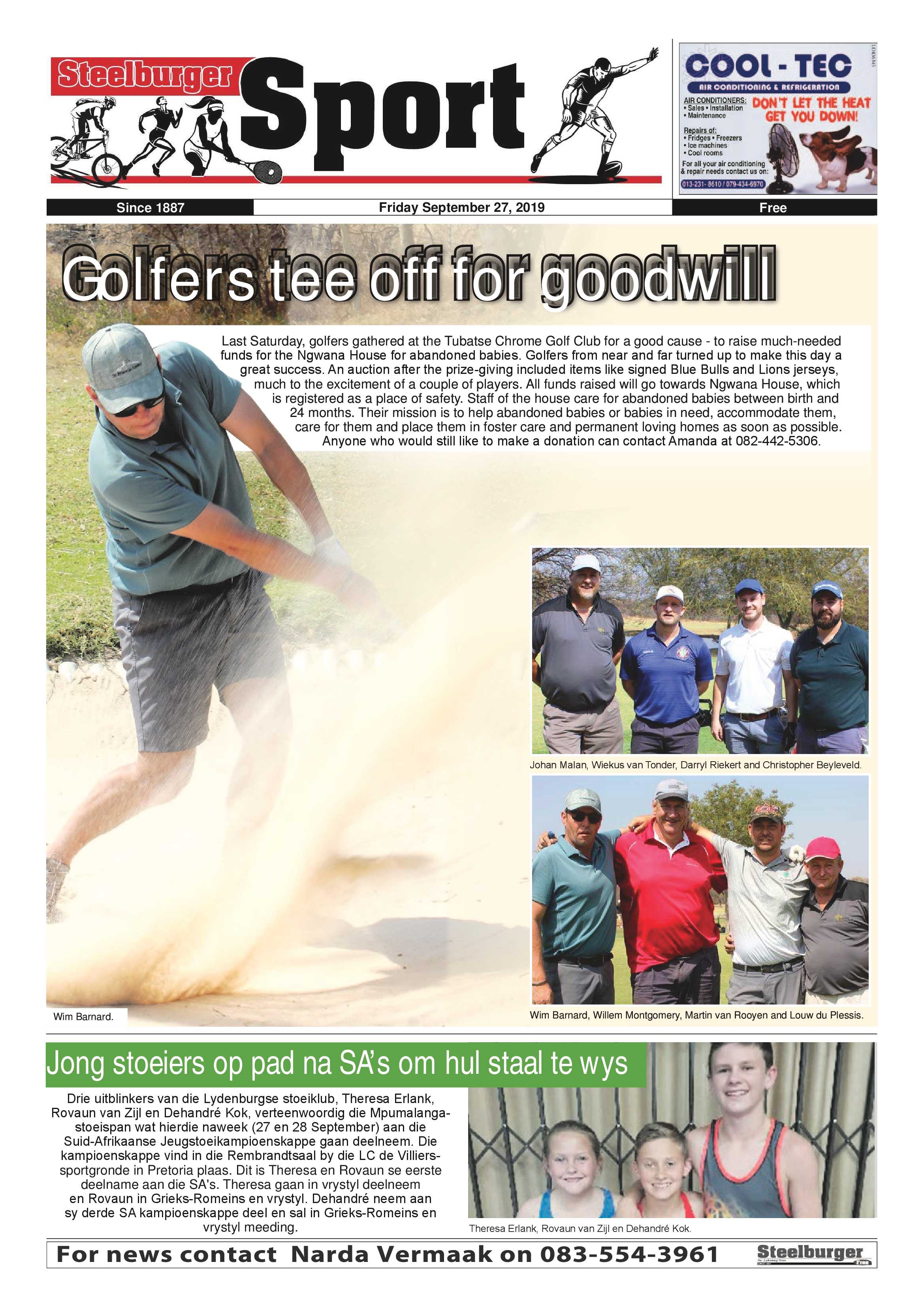 Steelburger News 27 September 2019 page 20