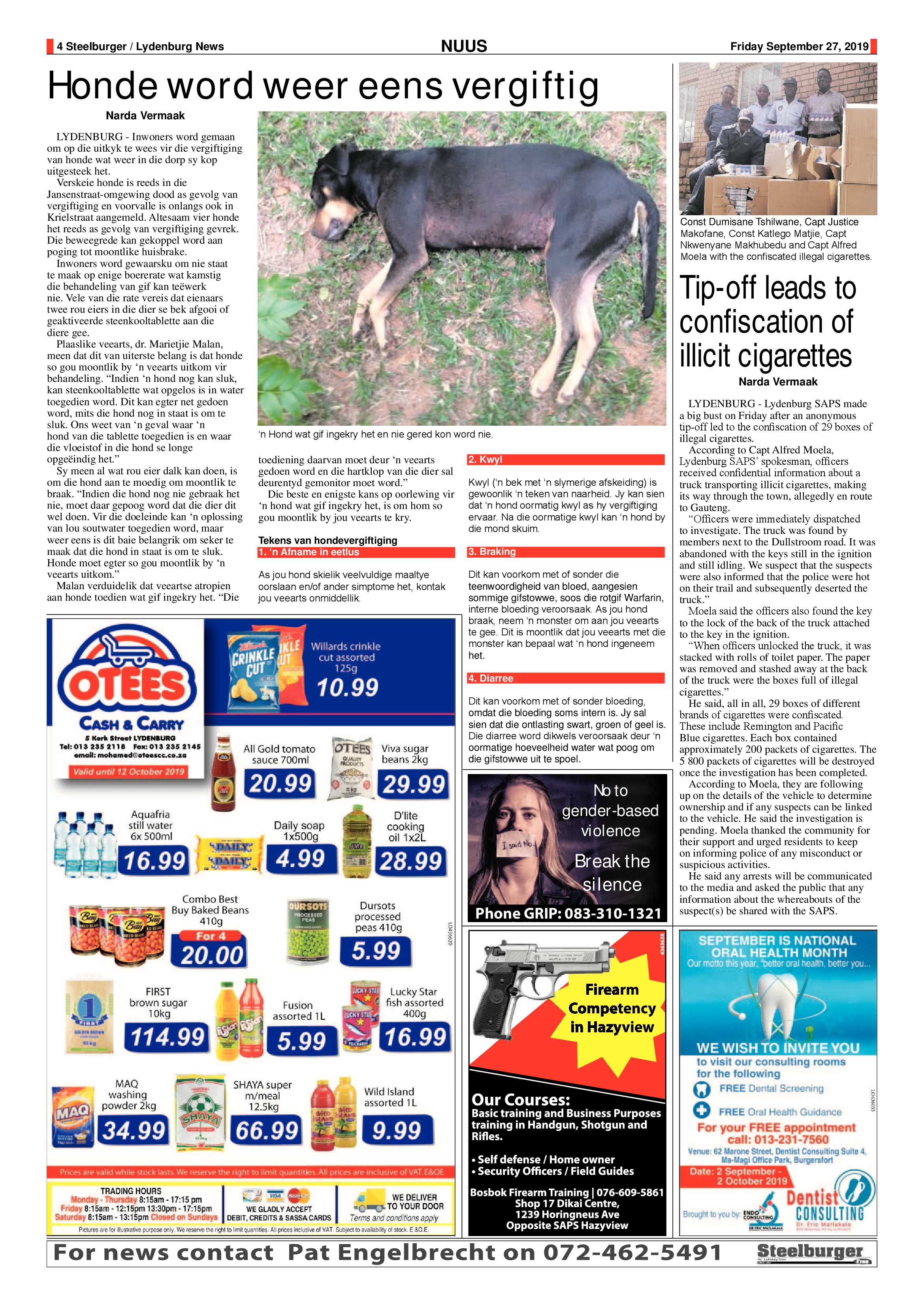 Steelburger News 27 September 2019 page 4