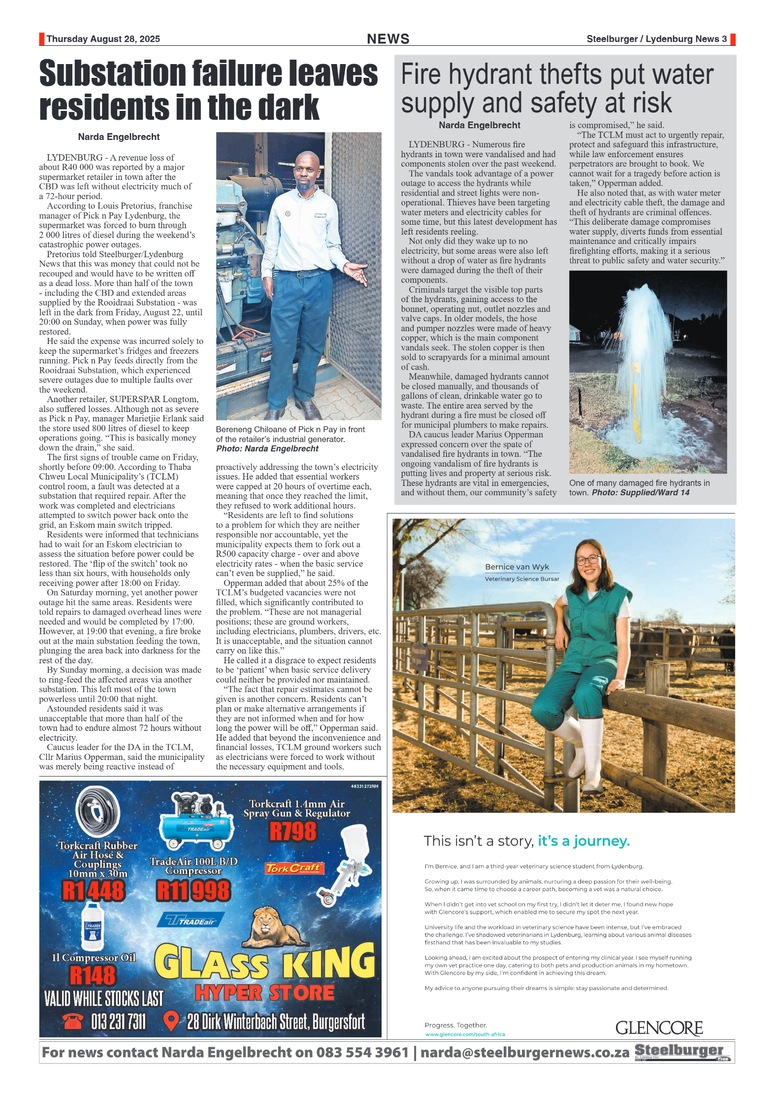 Steelburger News 28 August 2025 page 3