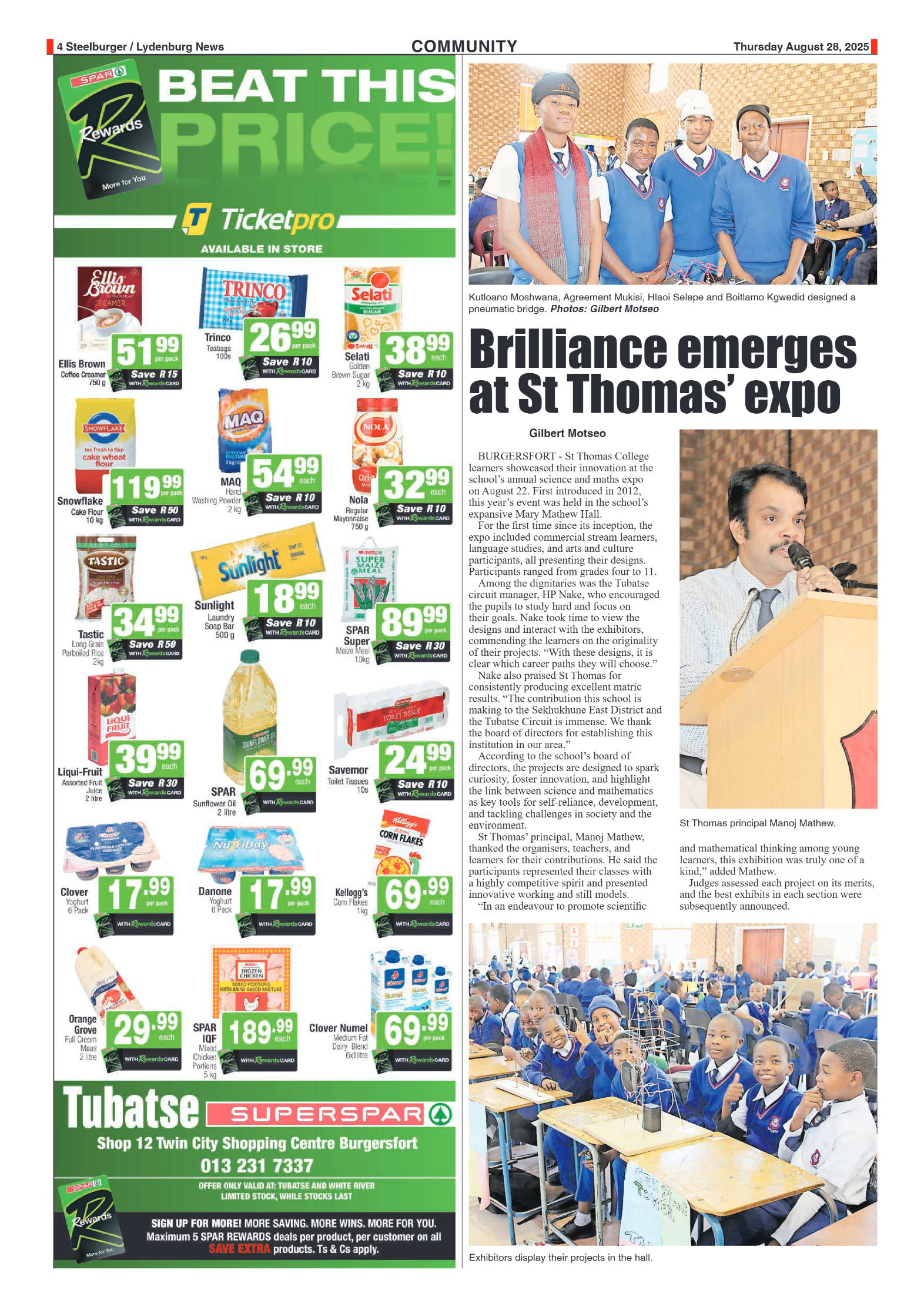 Steelburger News 28 August 2025 page 4