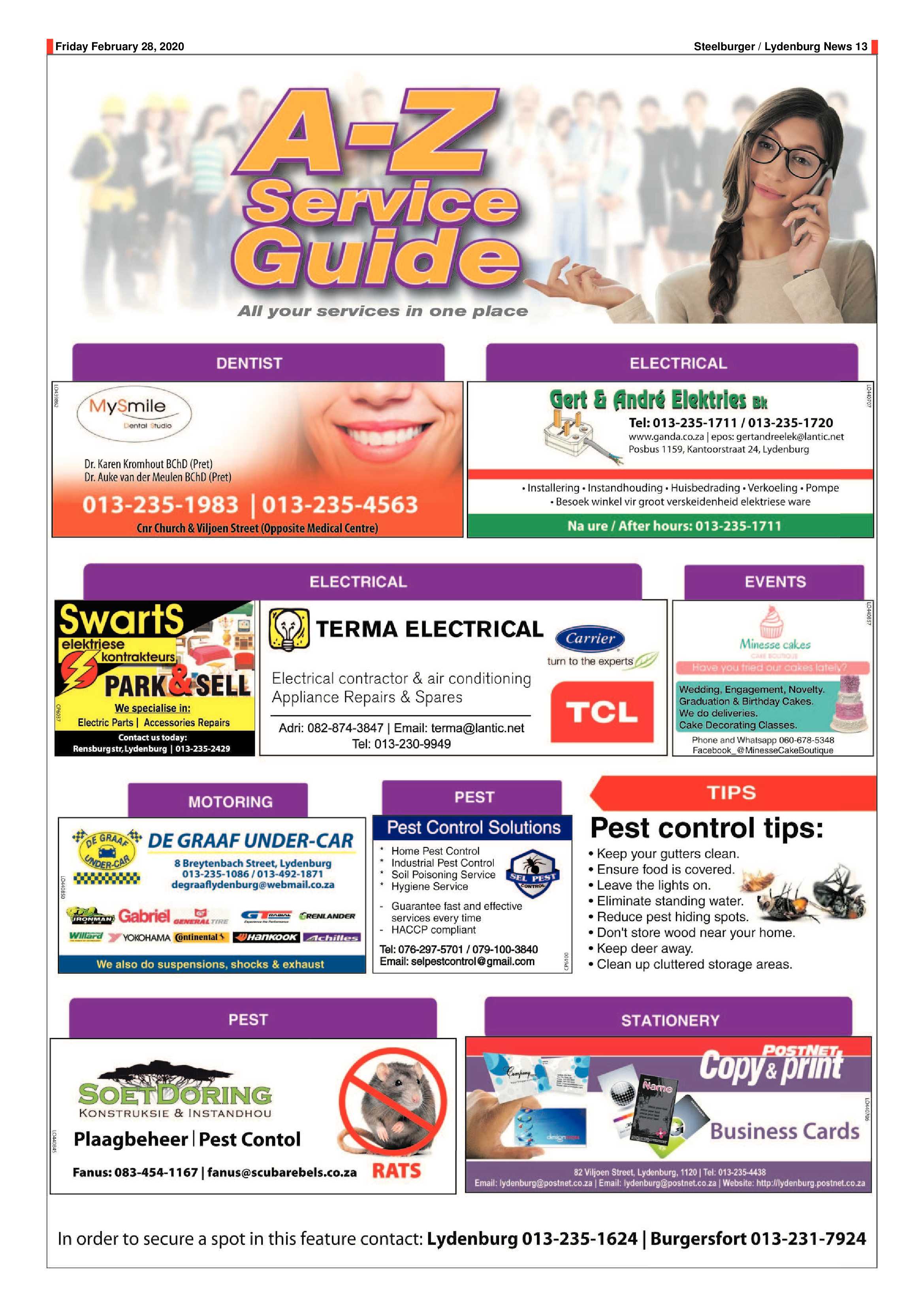 Steelburger News 28 February 2020 page 13