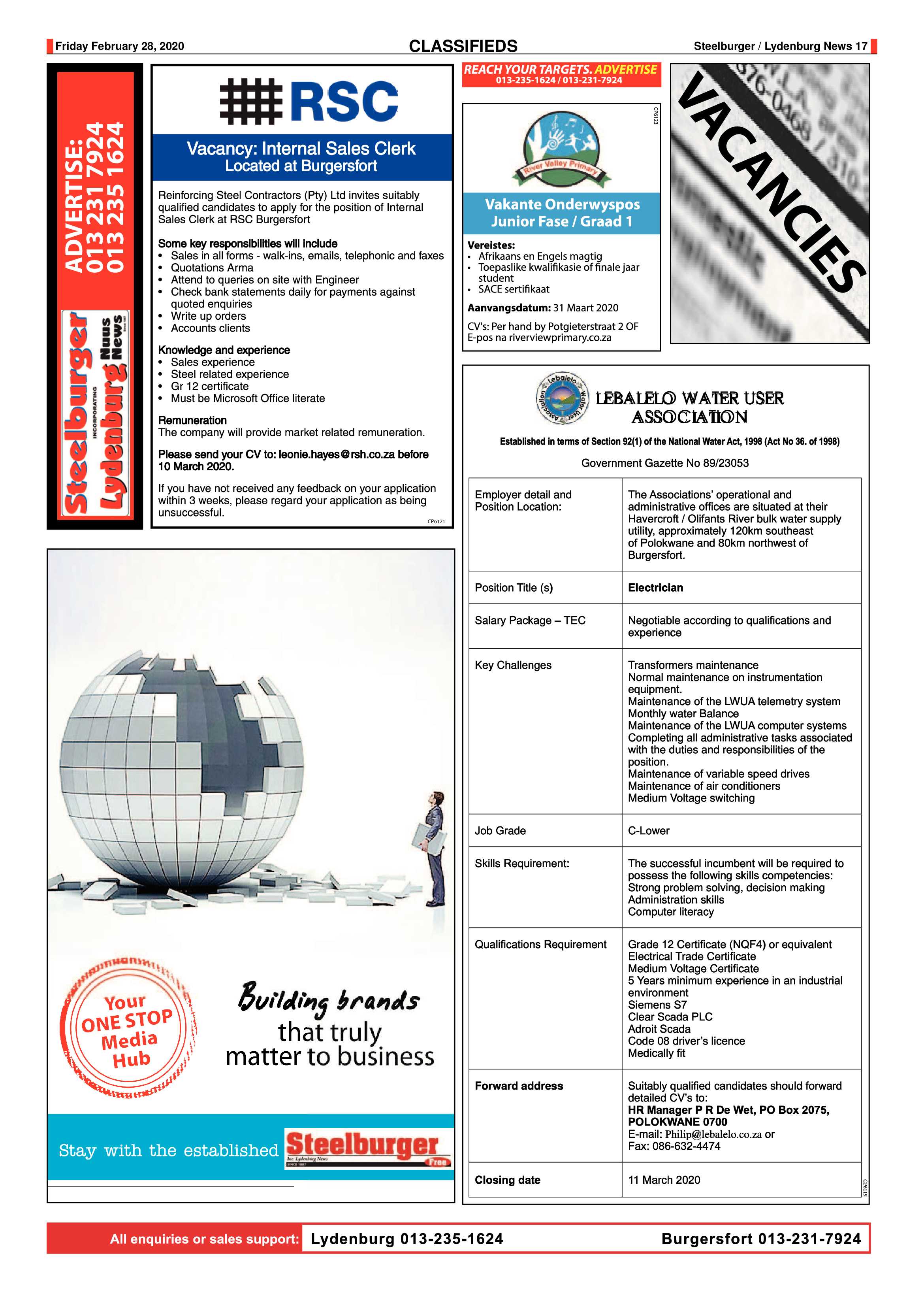 Steelburger News 28 February 2020 page 17