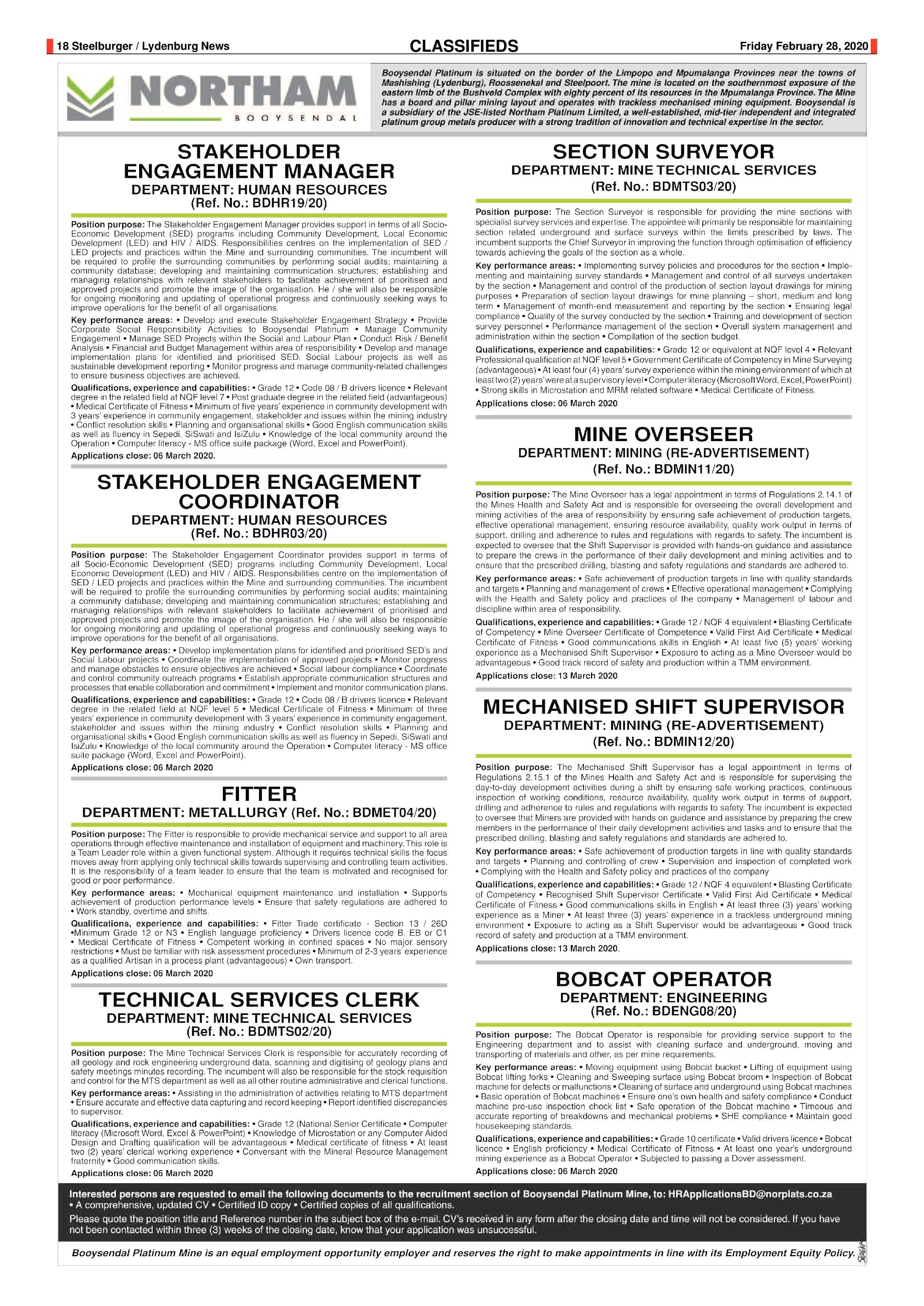 Steelburger News 28 February 2020 page 18
