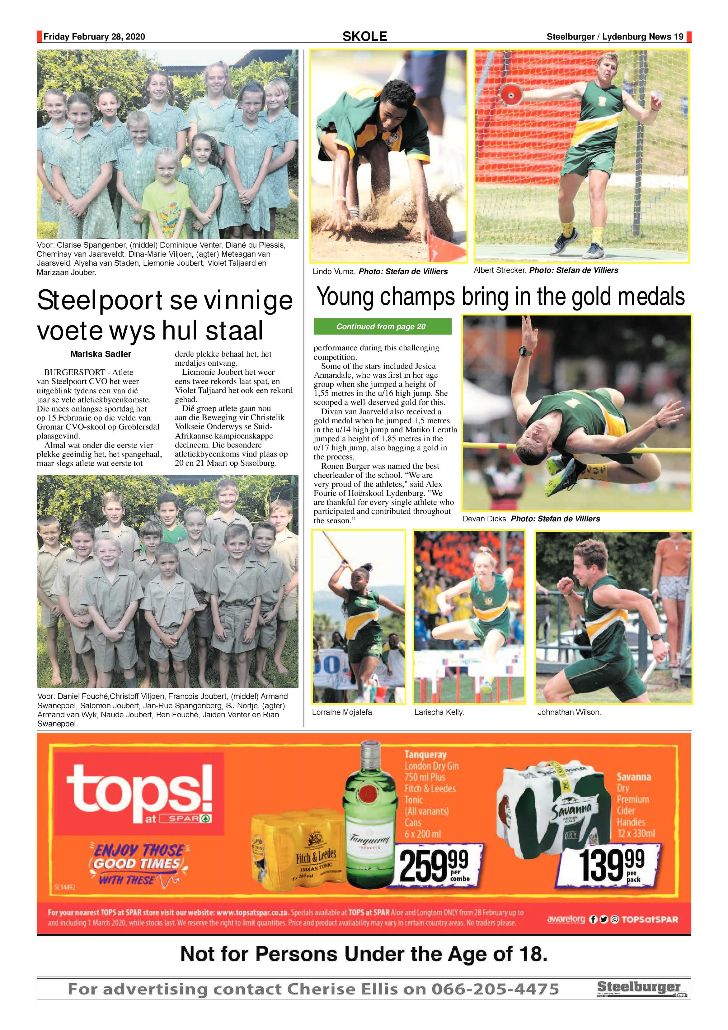 Steelburger News 28 February 2020 page 19