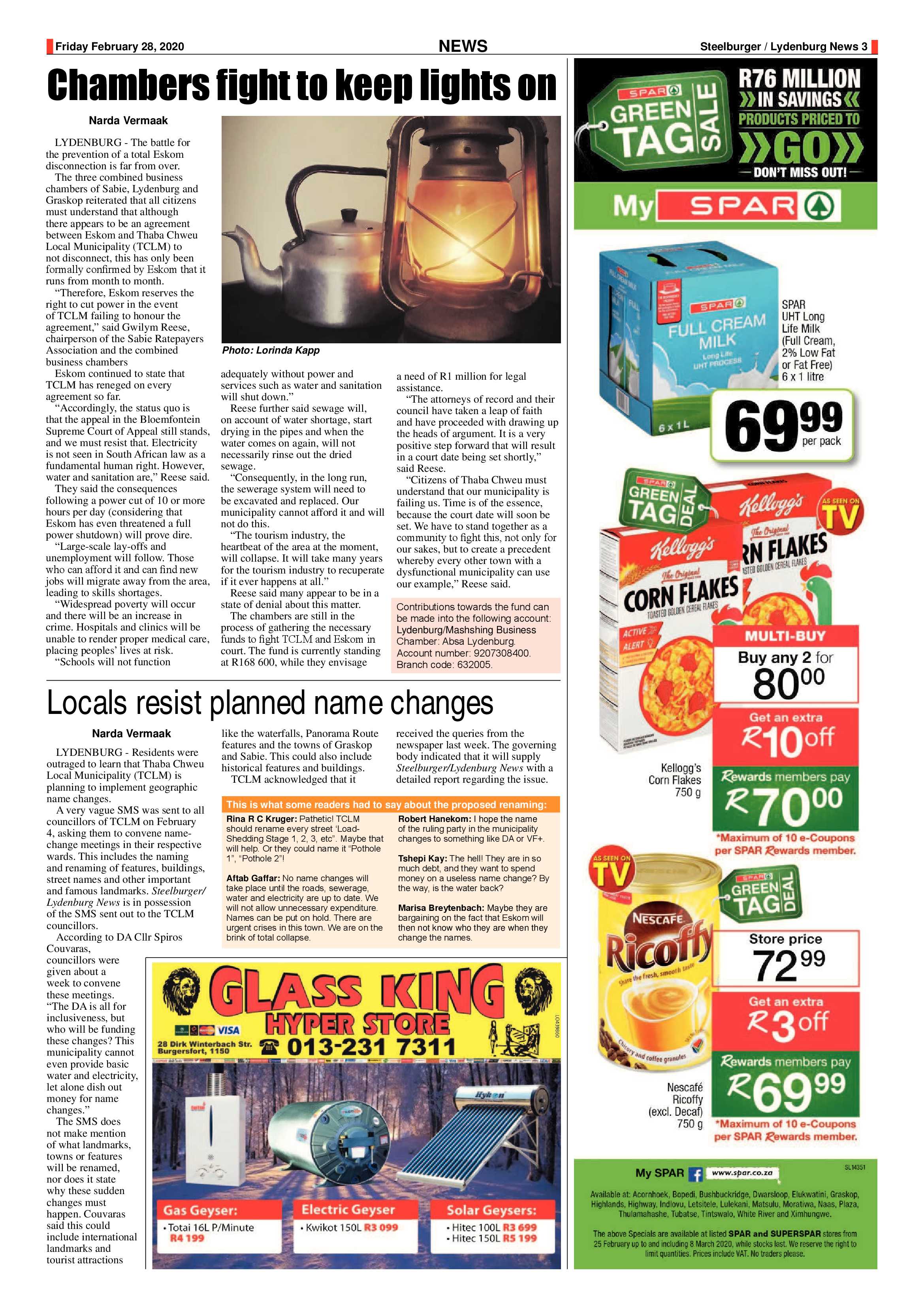 Steelburger News 28 February 2020 page 3