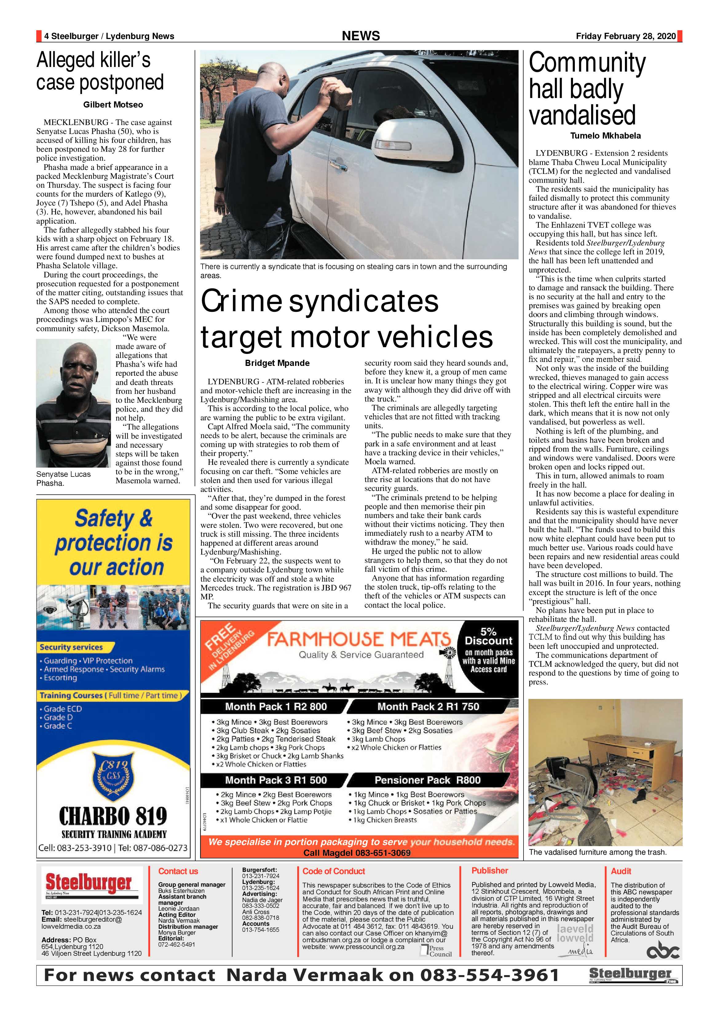 Steelburger News 28 February 2020 page 4