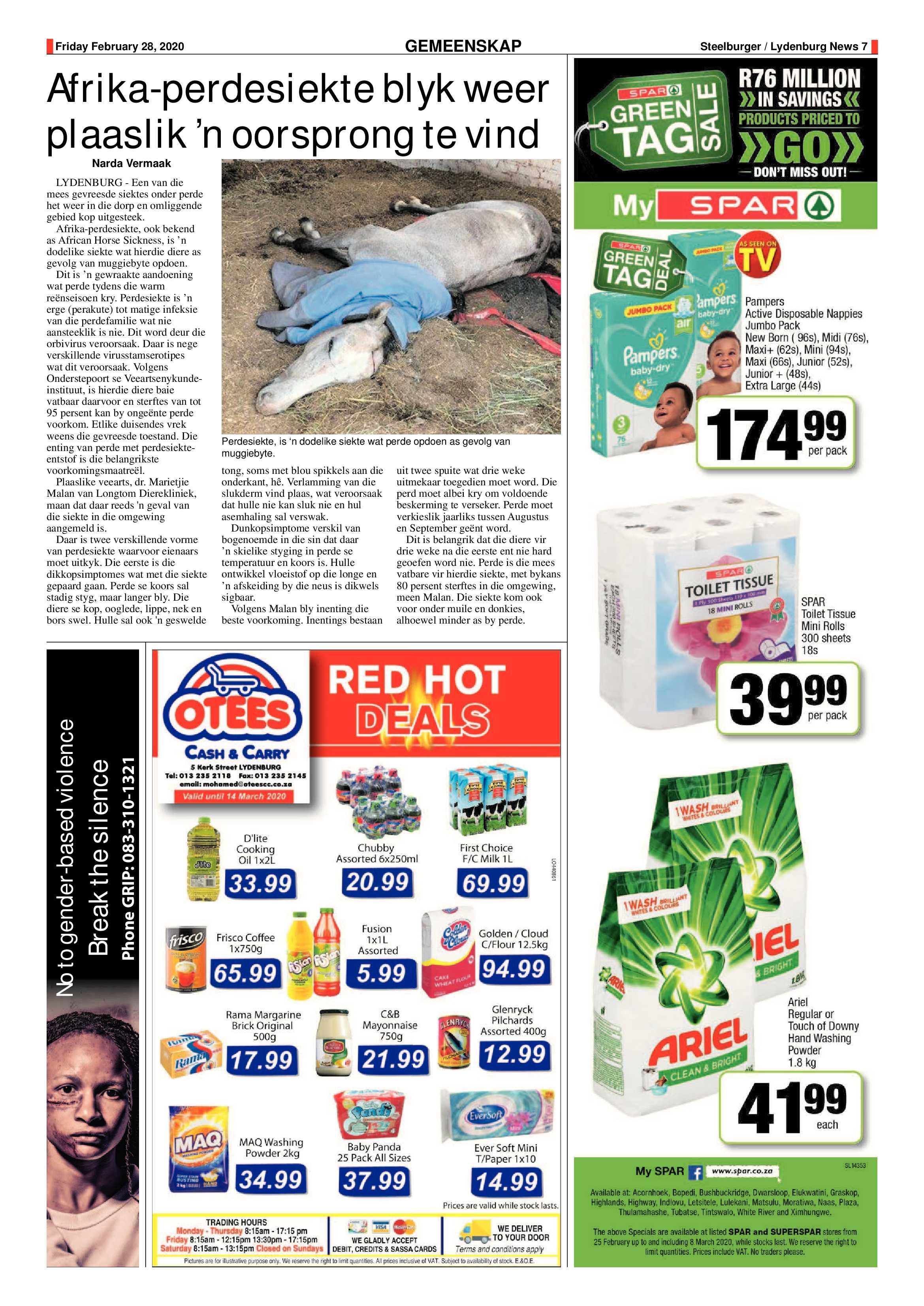 Steelburger News 28 February 2020 page 7