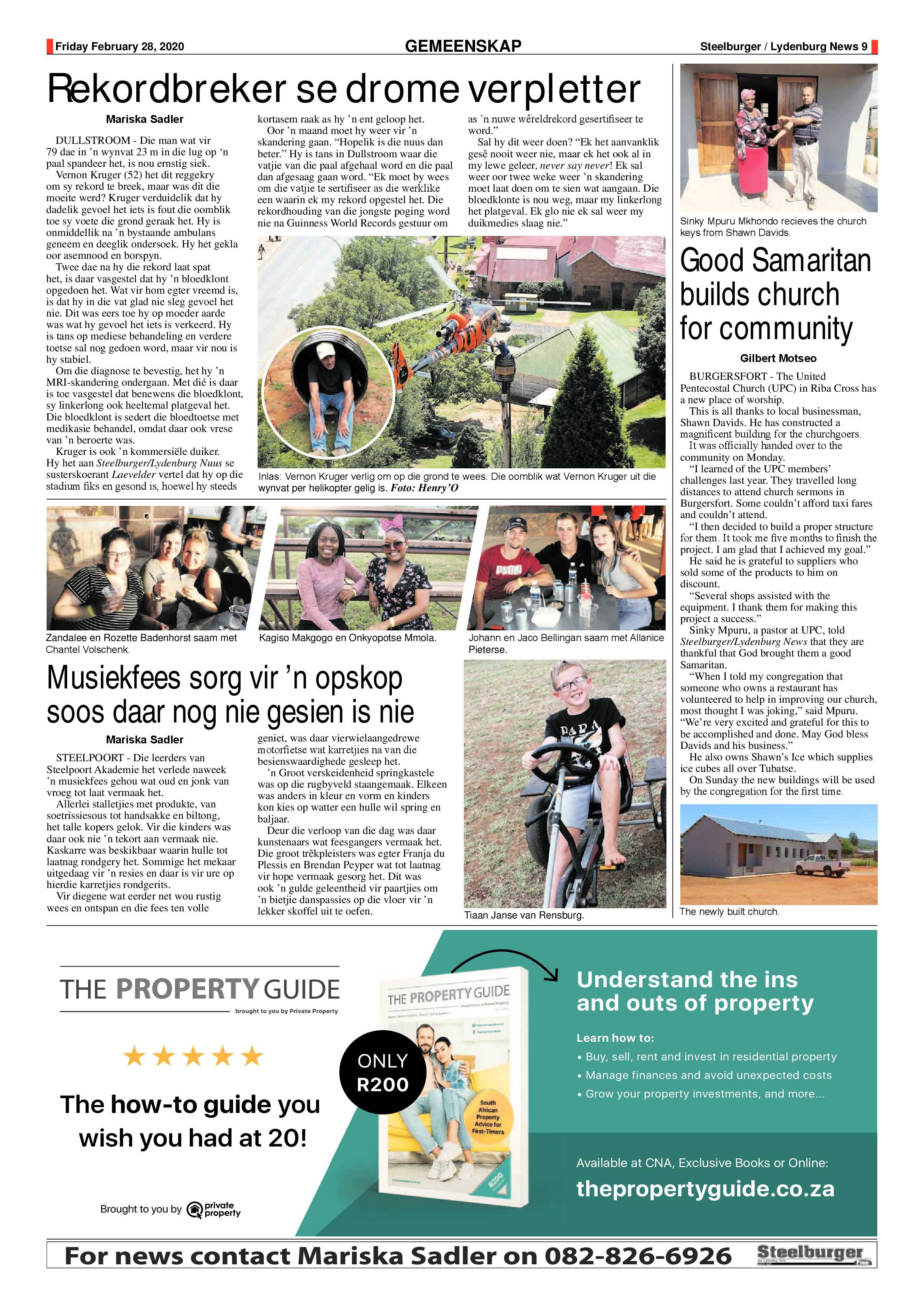 Steelburger News 28 February 2020 page 9