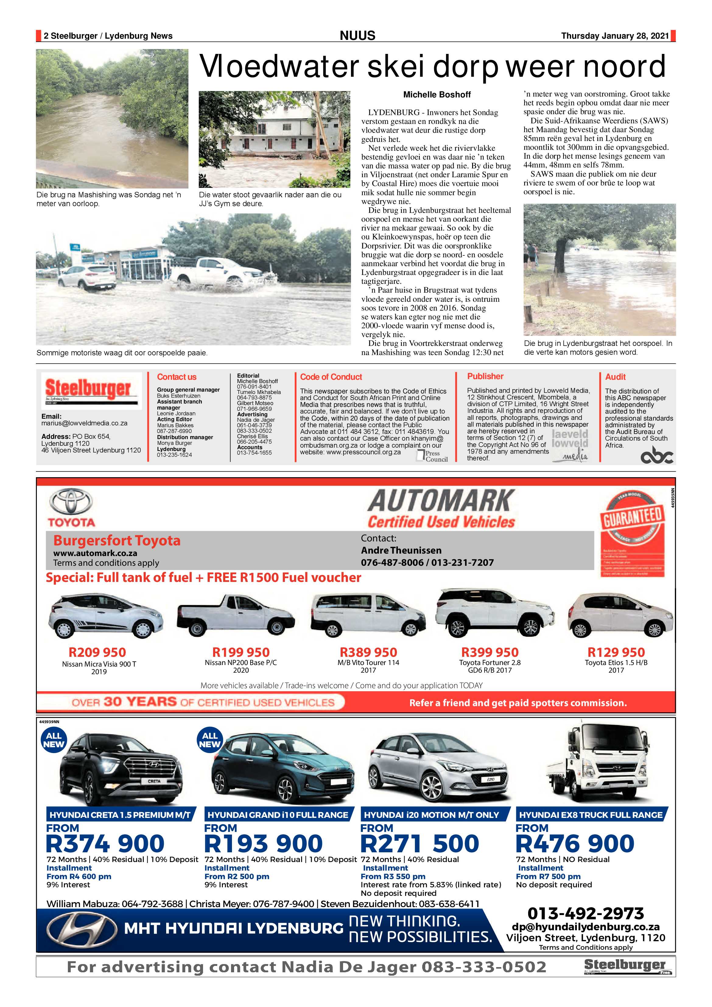 Steelburger News 28 January 2021 page 2