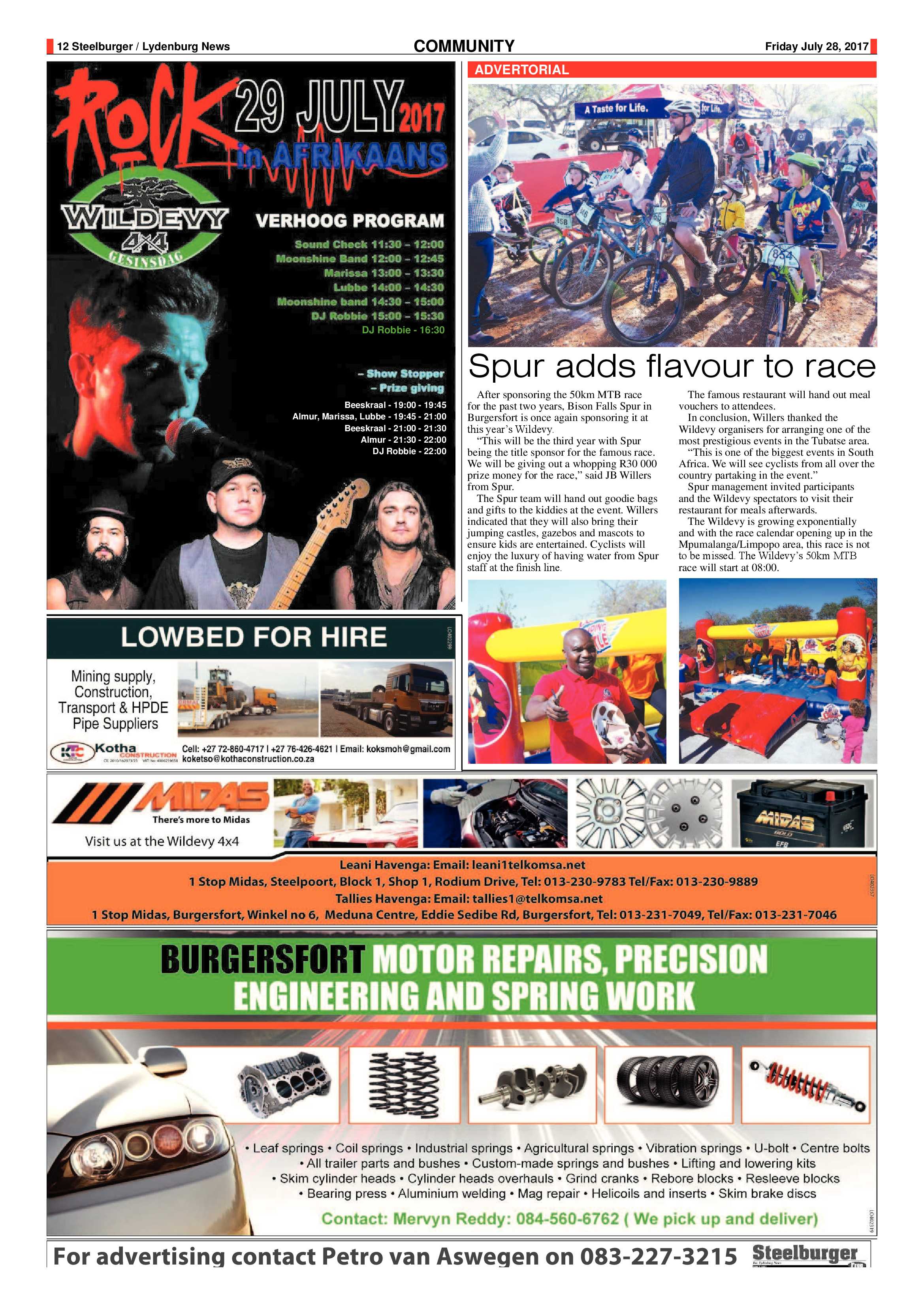 Steelburger News 28 July 2017 page 12
