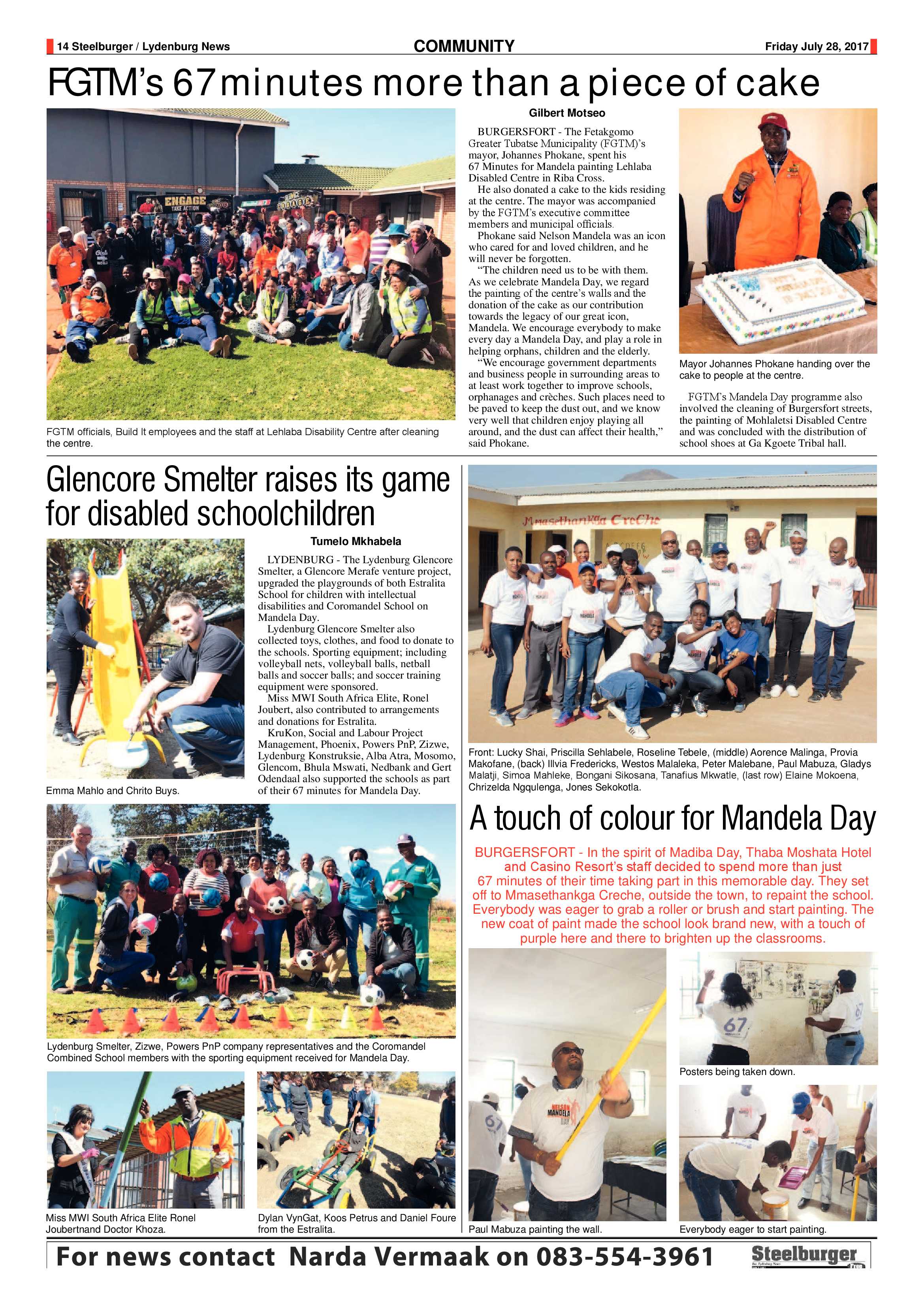 Steelburger News 28 July 2017 page 14