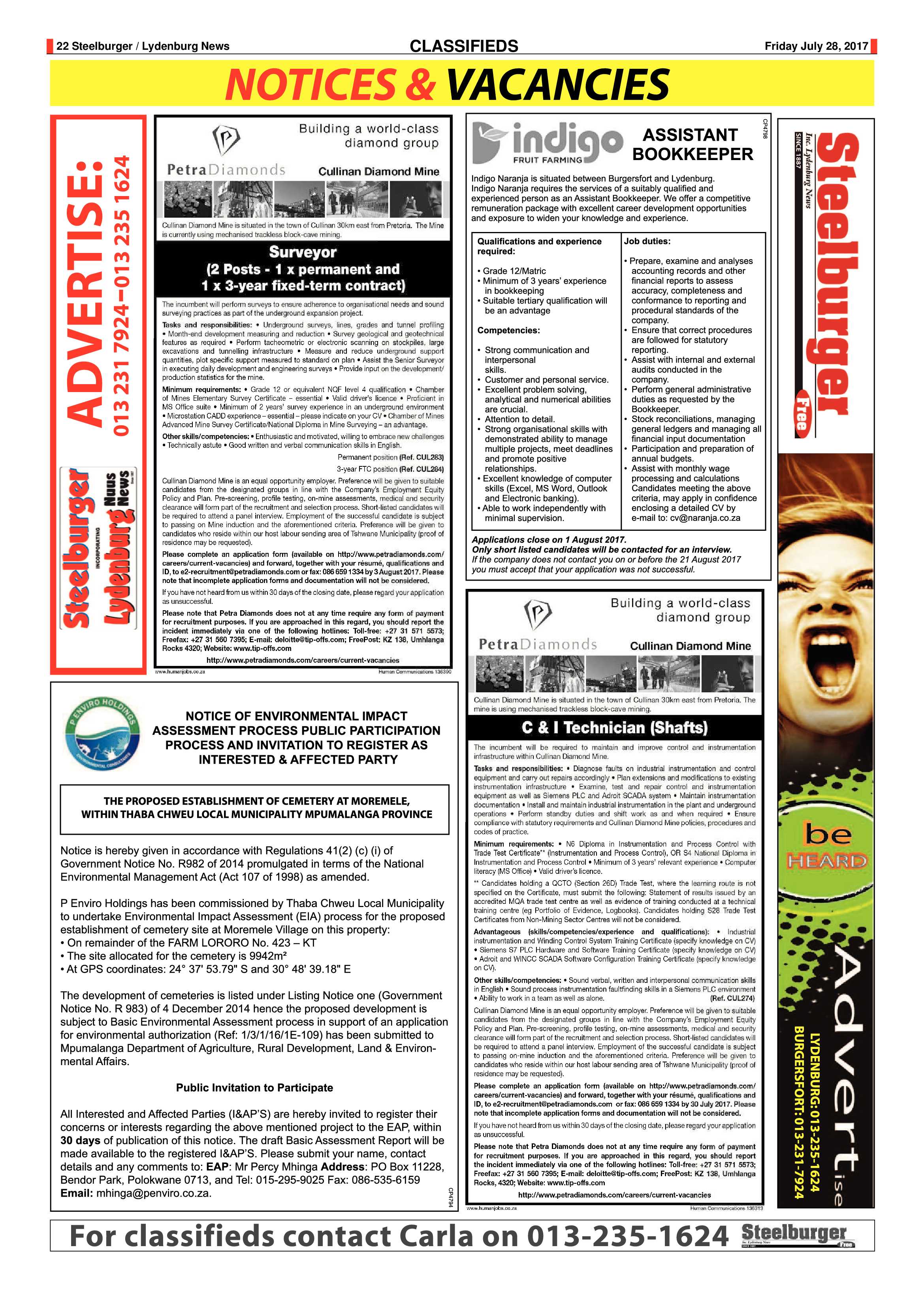 Steelburger News 28 July 2017 page 22