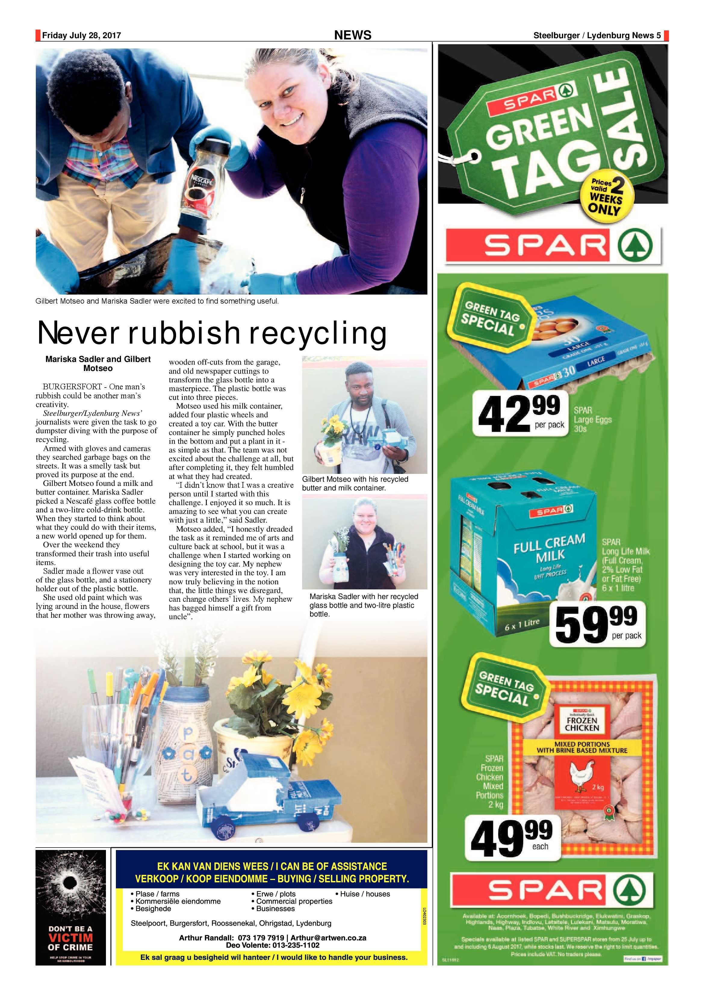 Steelburger News 28 July 2017 page 5