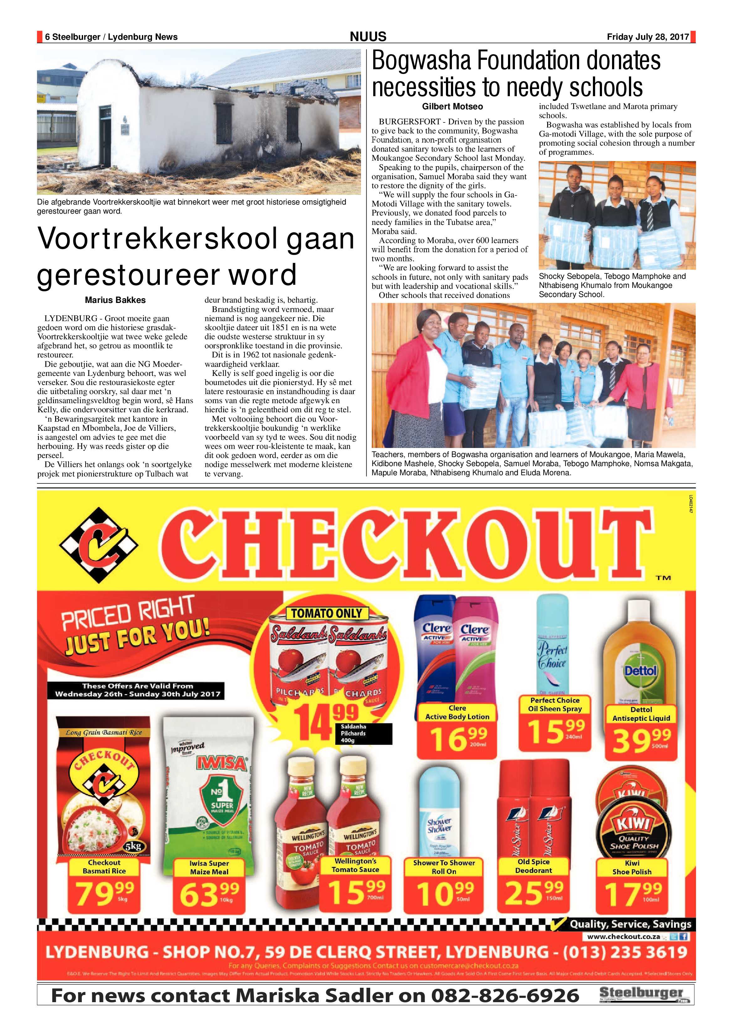 Steelburger News 28 July 2017 page 6