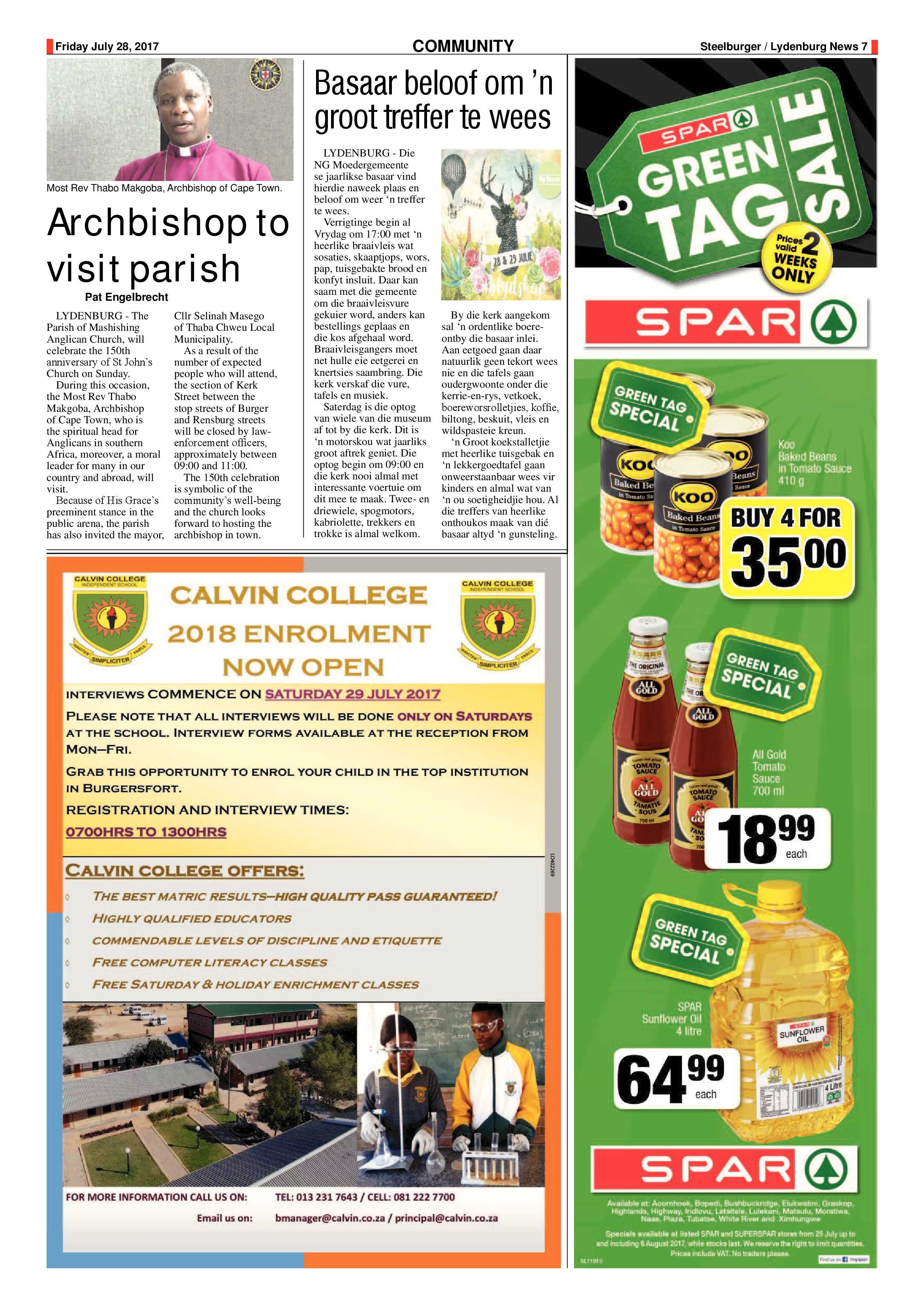Steelburger News 28 July 2017 page 7