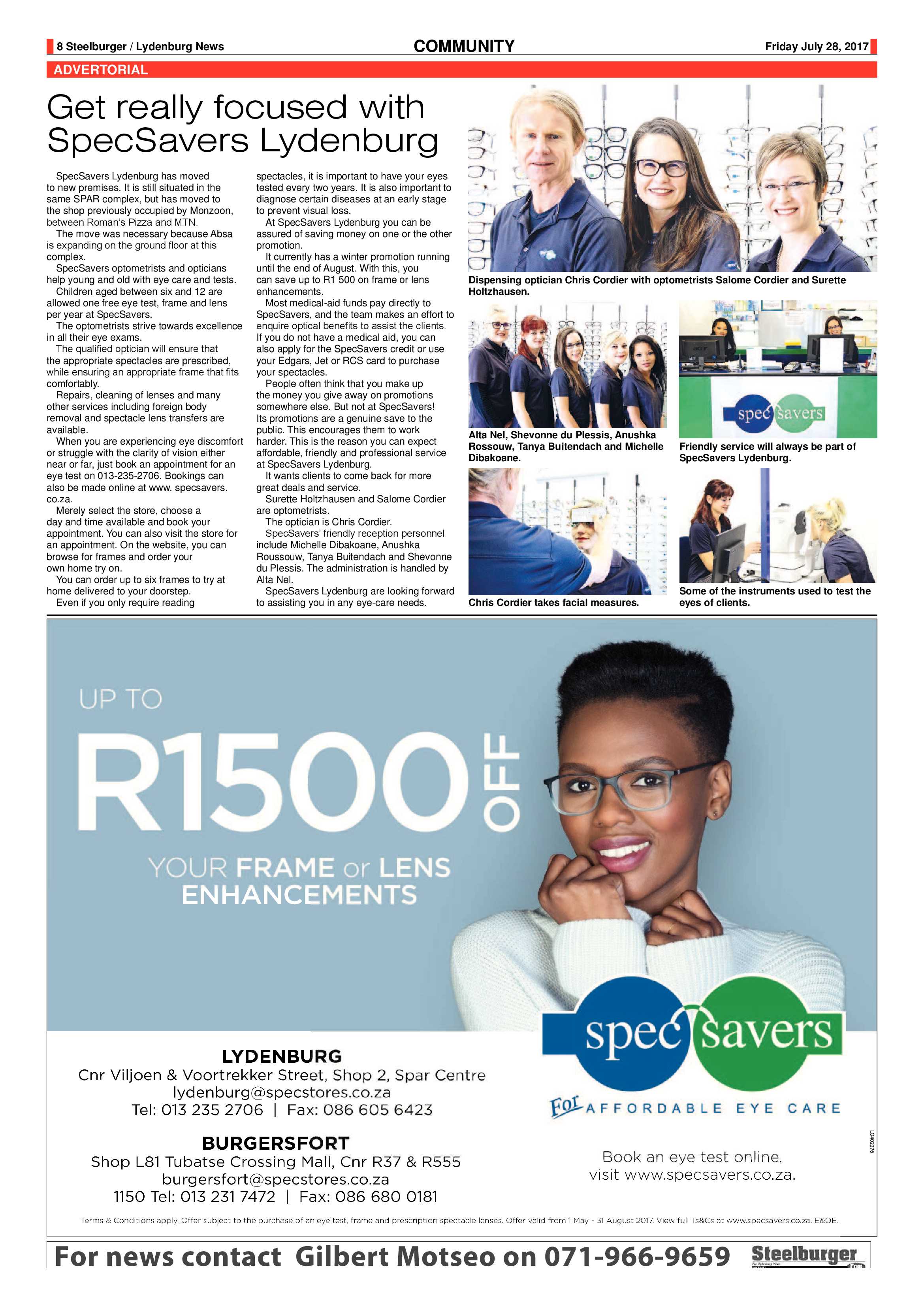 Steelburger News 28 July 2017 page 8