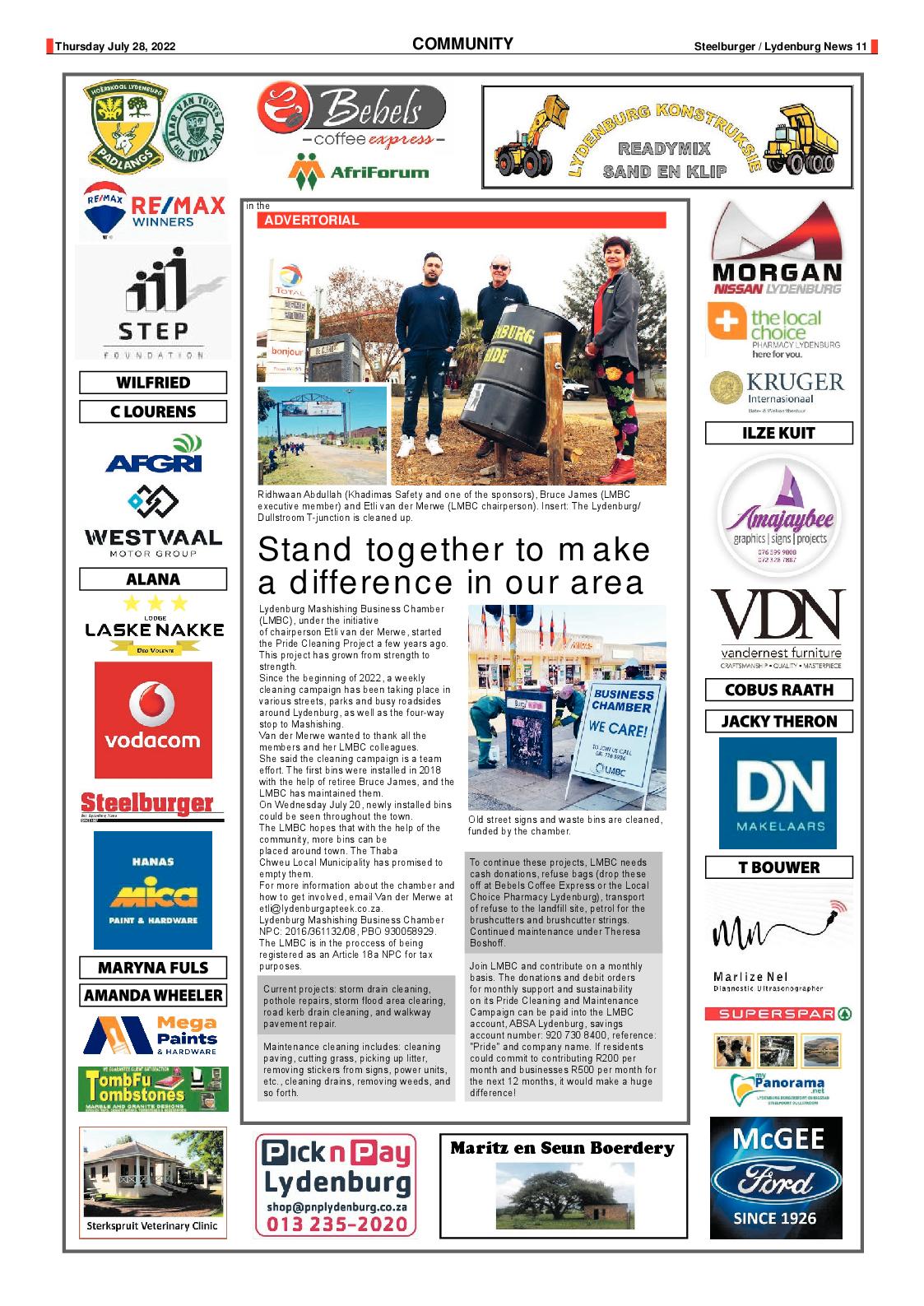 Steelburger news 28 July 2022 page 11