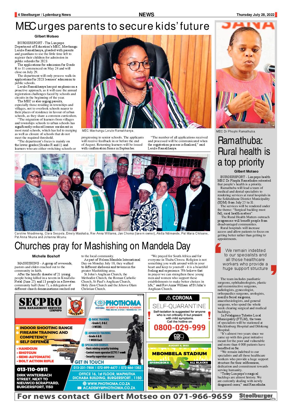 Steelburger news 28 July 2022 page 4