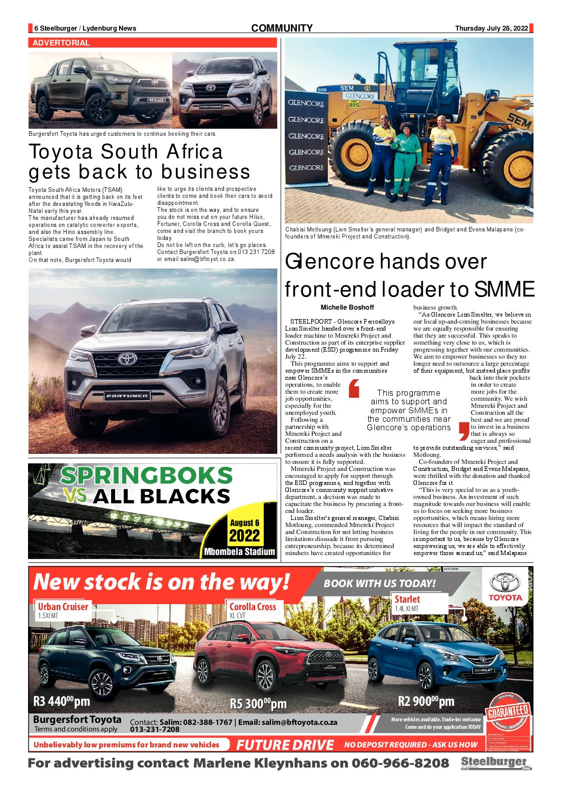 Steelburger news 28 July 2022 page 6