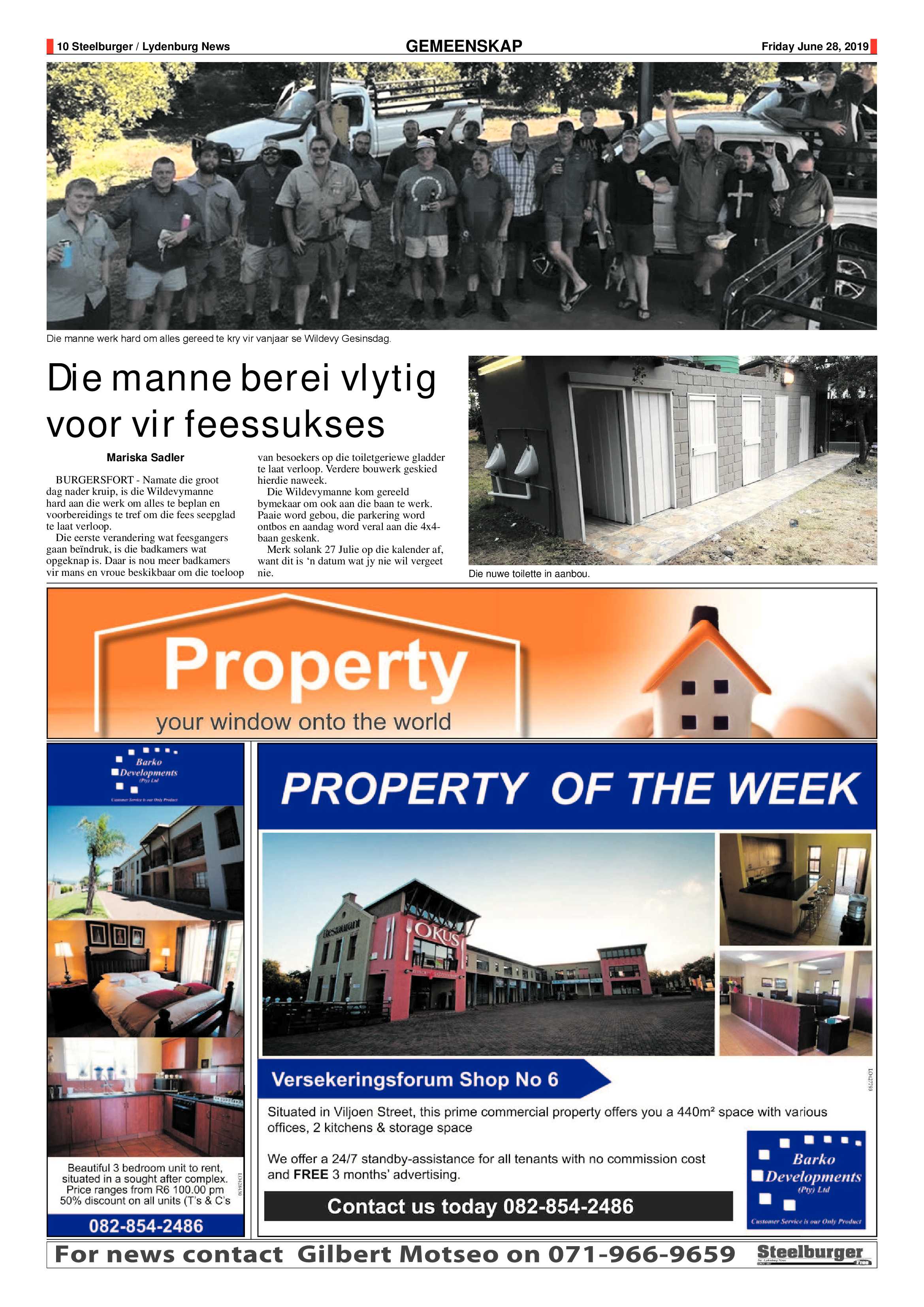 Steelburger News 28 June 2019 page 10