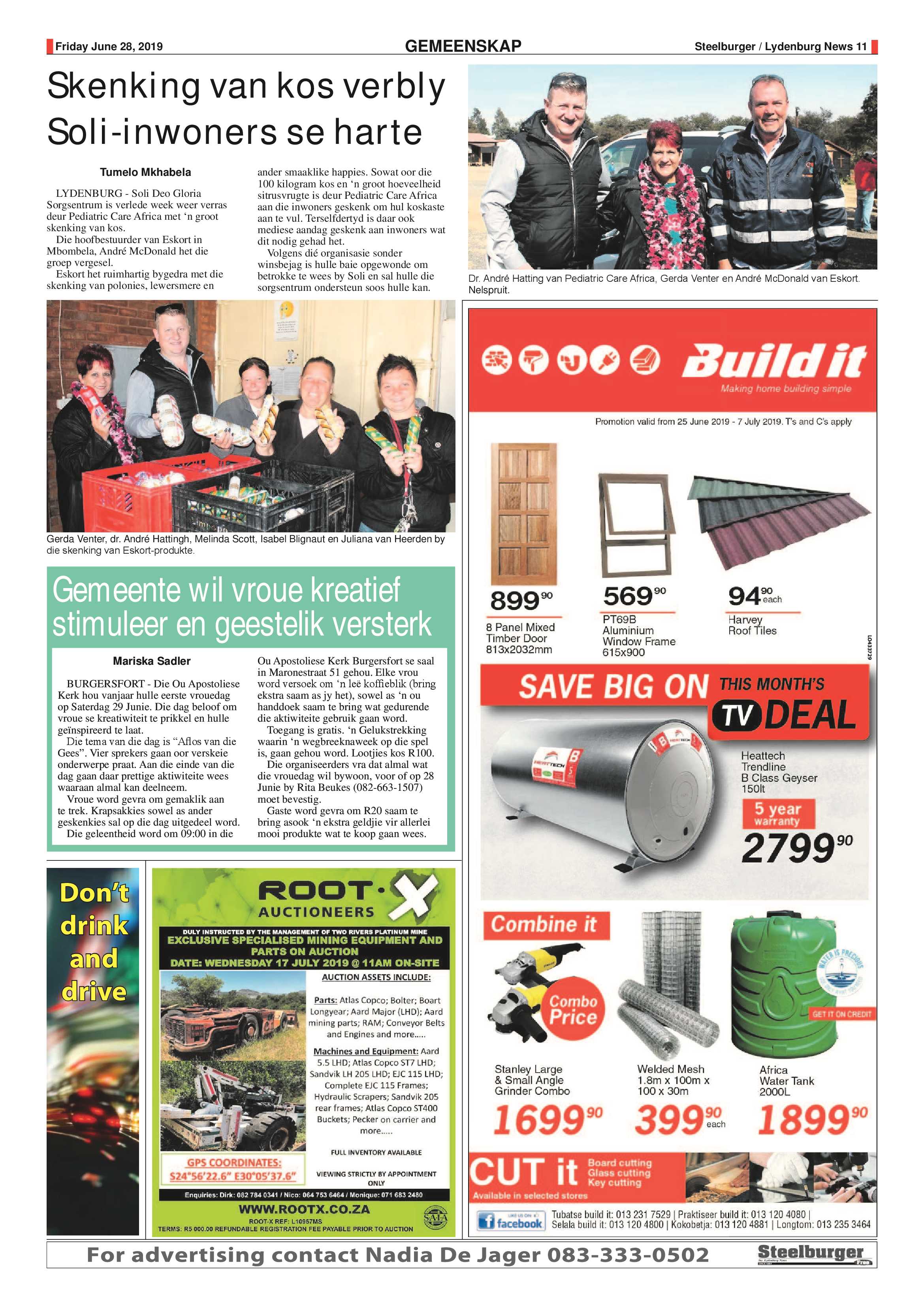 Steelburger News 28 June 2019 page 11