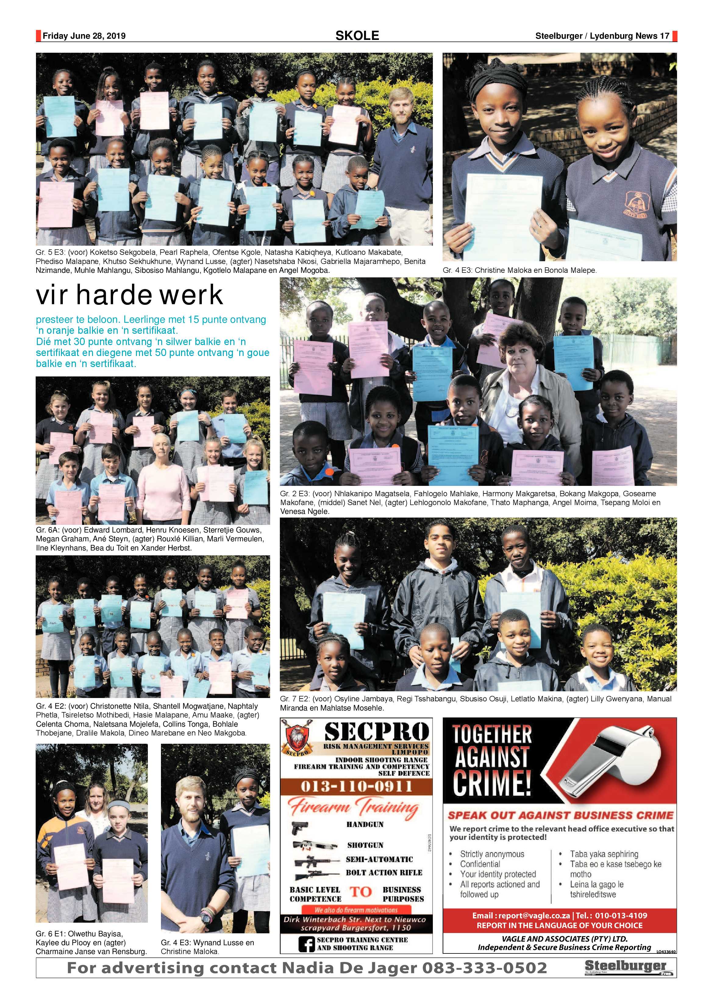 Steelburger News 28 June 2019 page 17