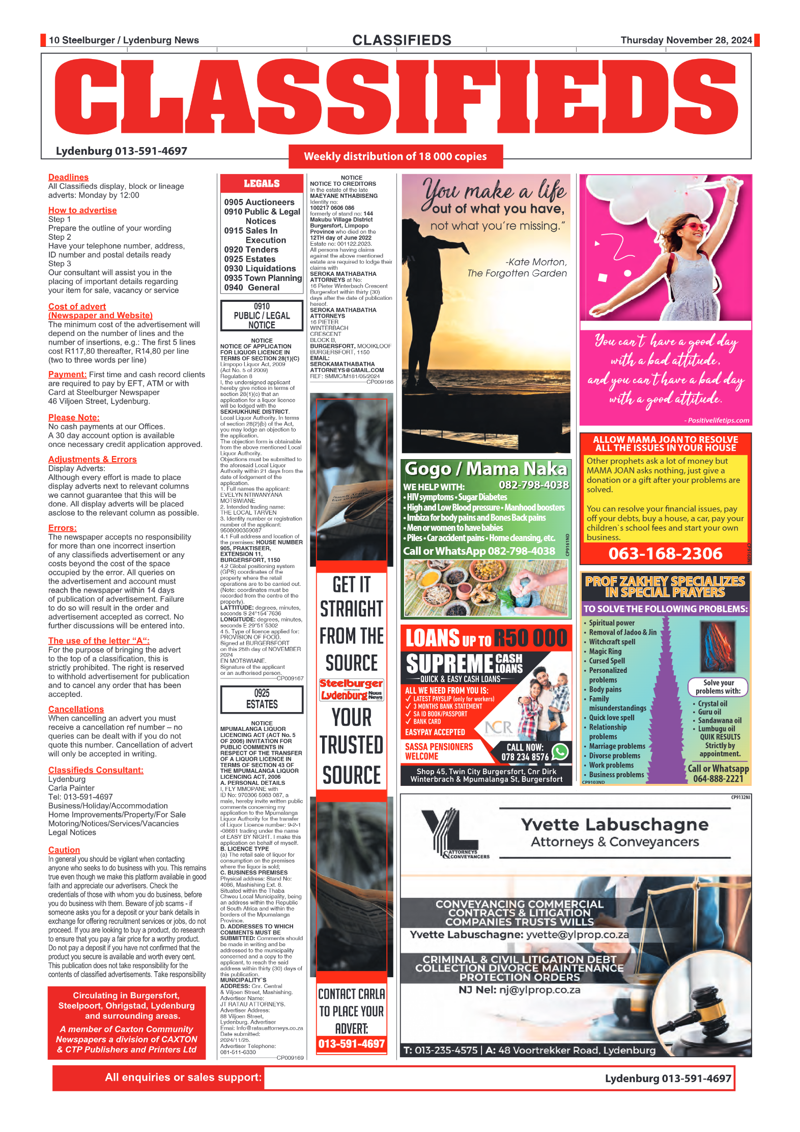 Steelburger News 28 November 2024 page 10