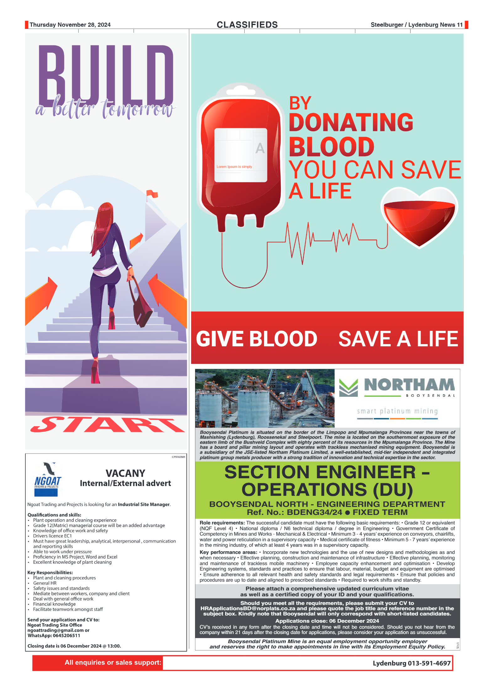 Steelburger News 28 November 2024 page 11