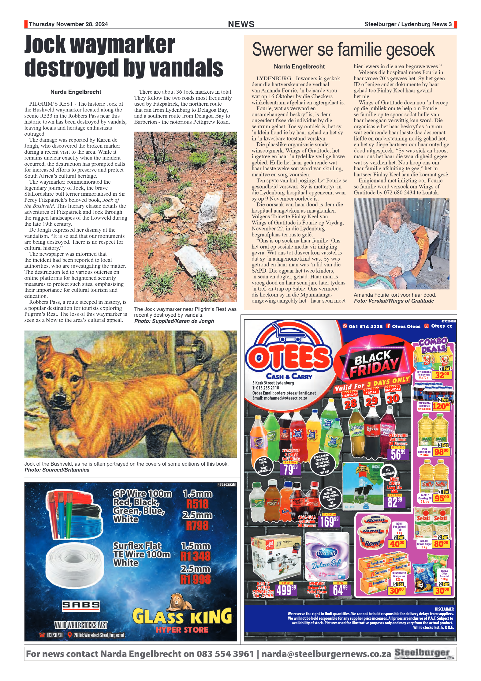 Steelburger News 28 November 2024 page 3