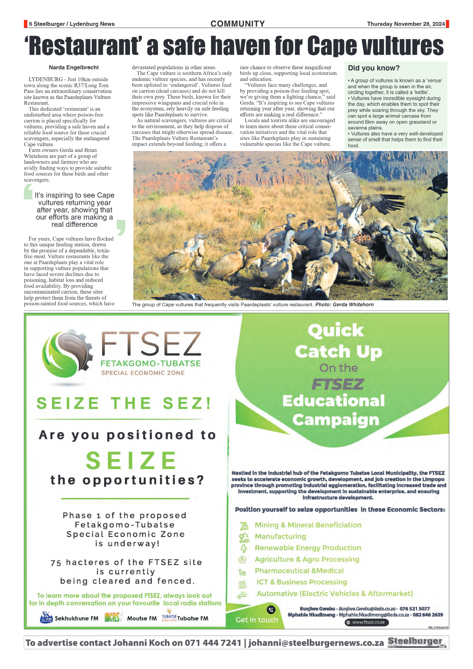 Steelburger News 28 November 2024 page 6