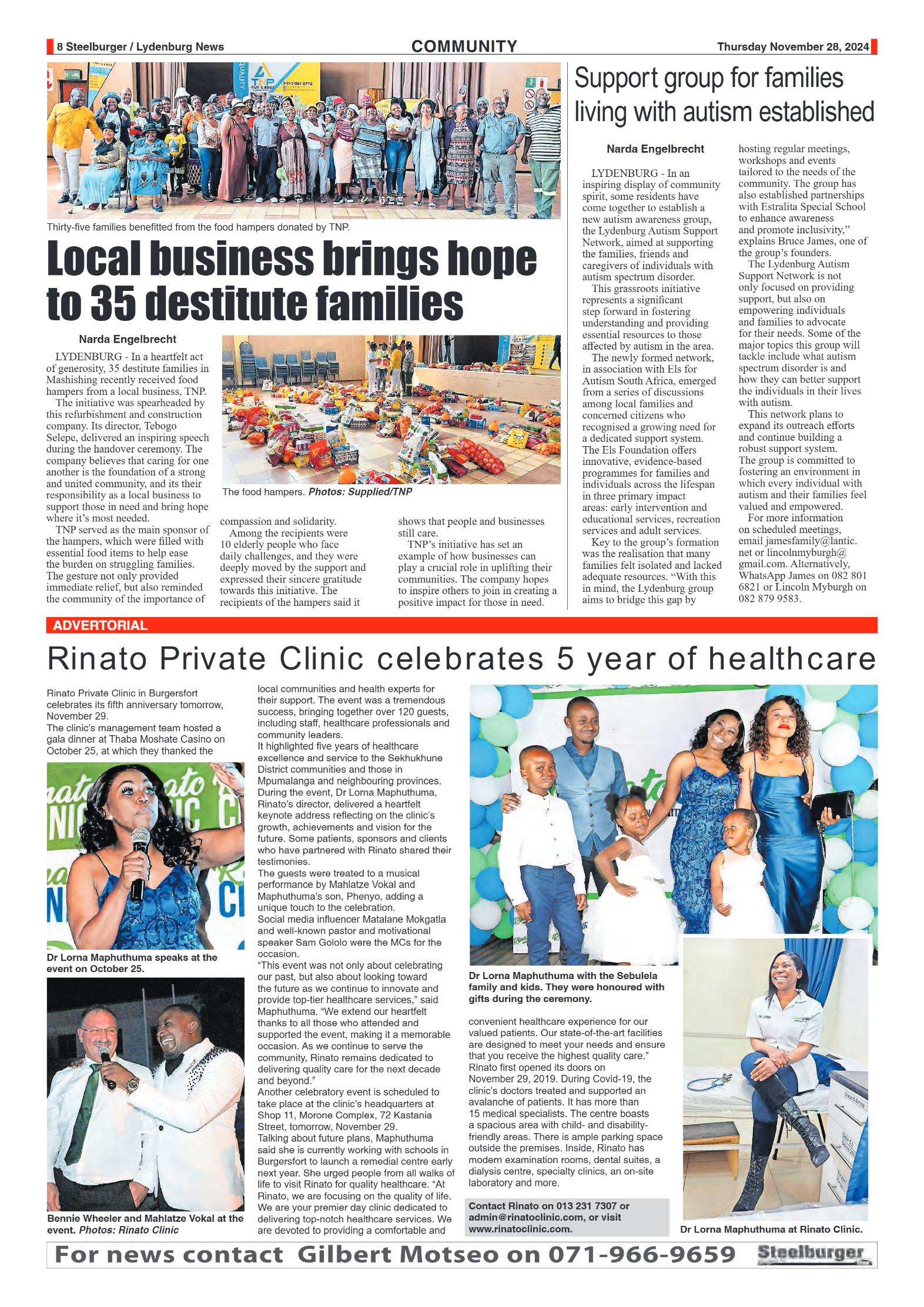 Steelburger News 28 November 2024 page 8