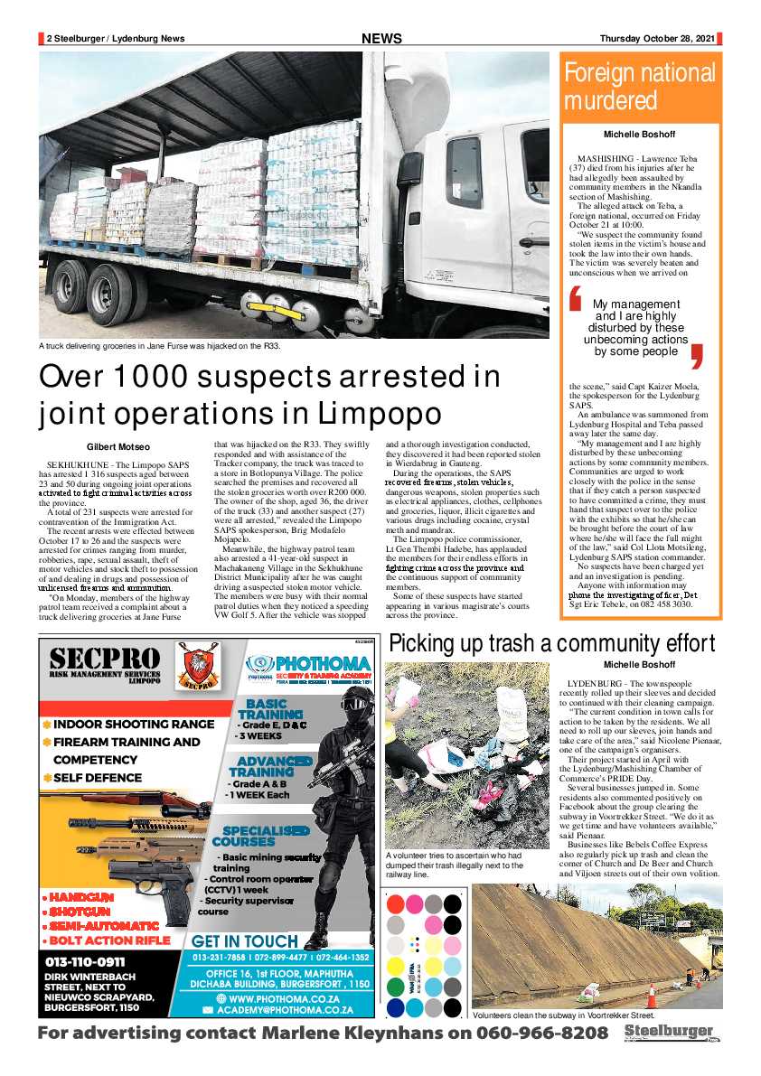 Steelburger News 28 October 2021 page 2