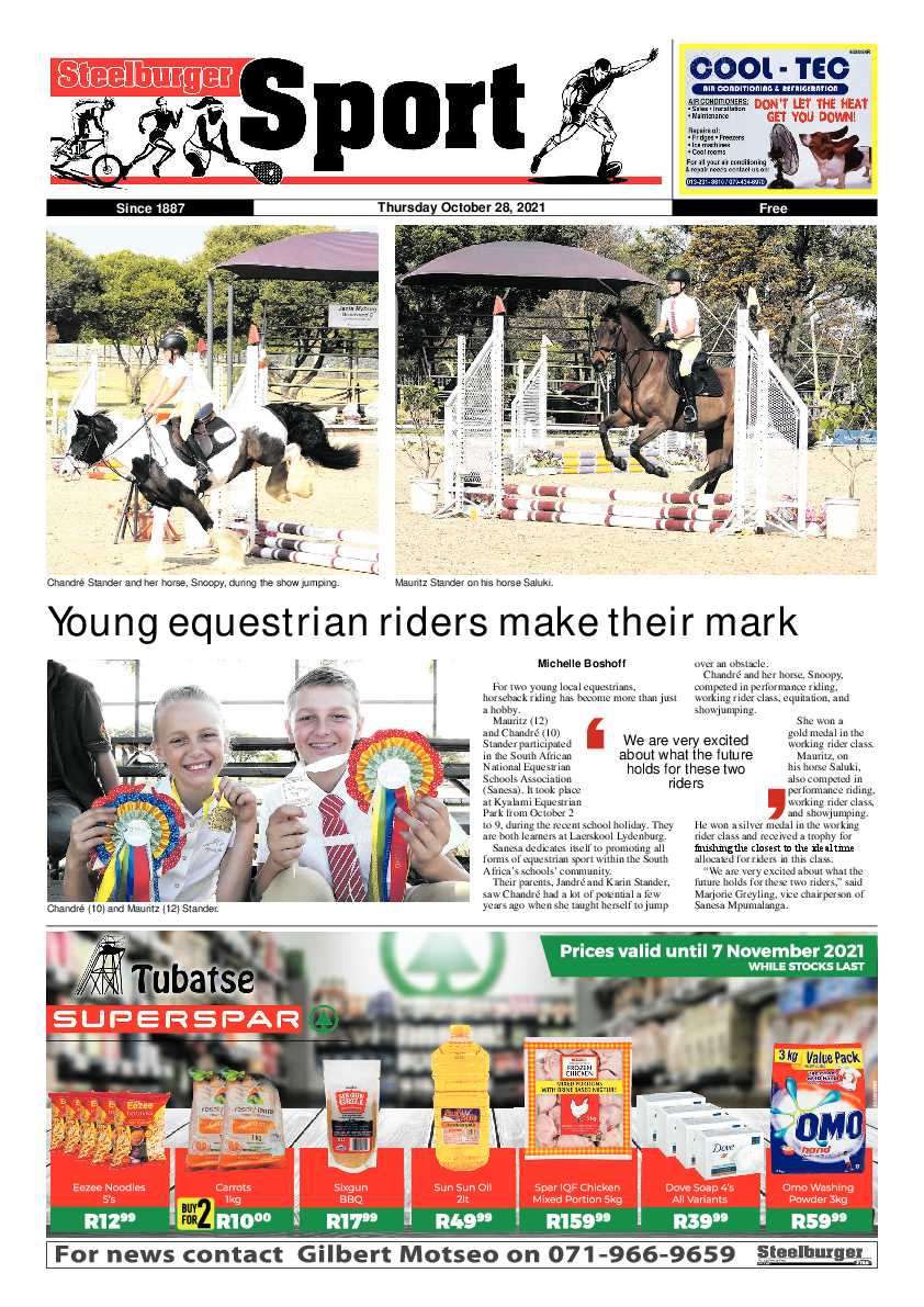 Steelburger News 28 October 2021 page 20