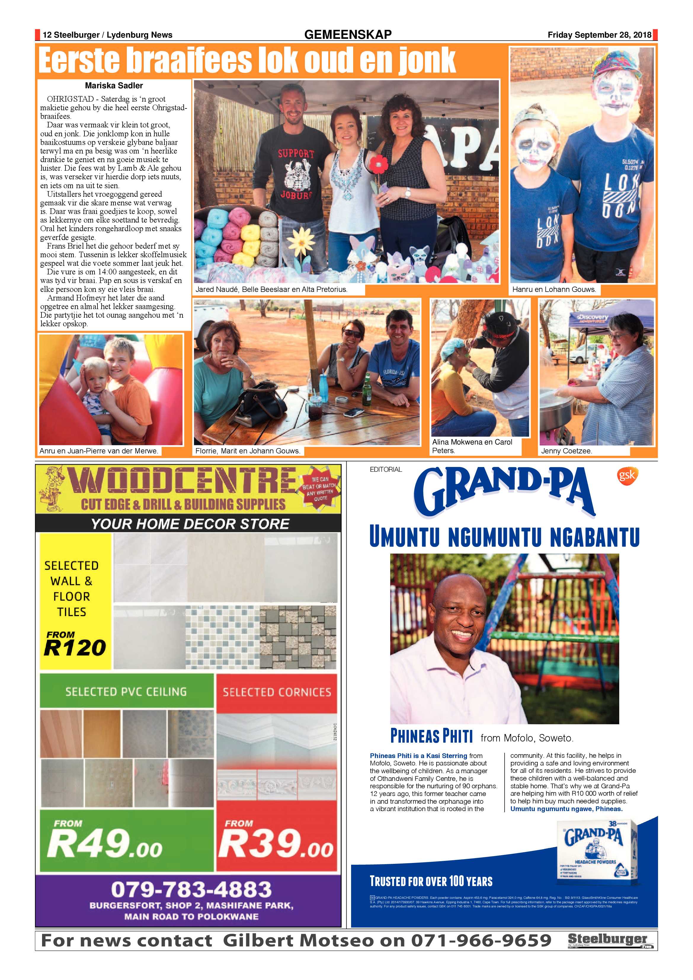 Steelburger News 28 September 2018 page 12