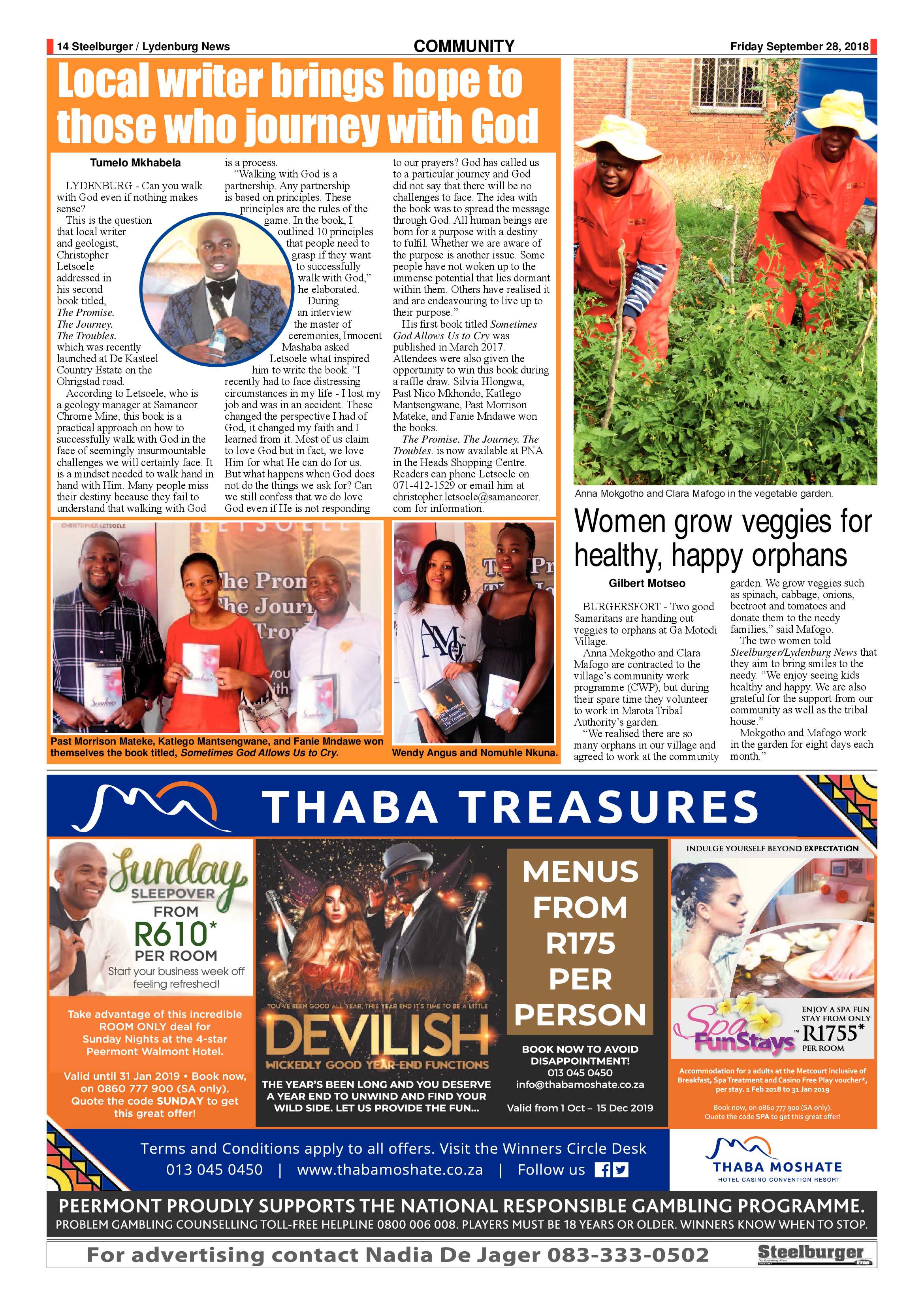 Steelburger News 28 September 2018 page 14