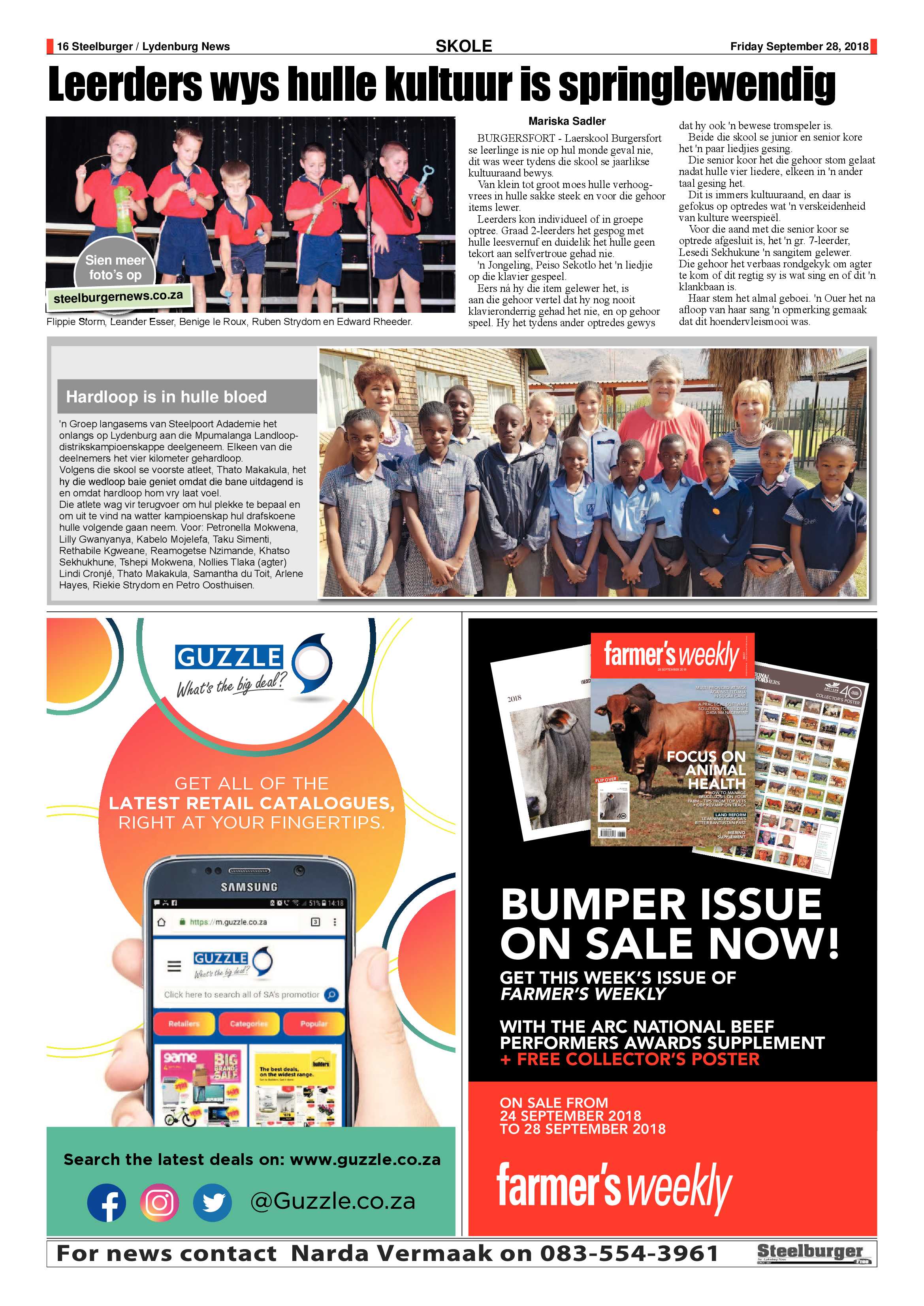 Steelburger News 28 September 2018 page 16