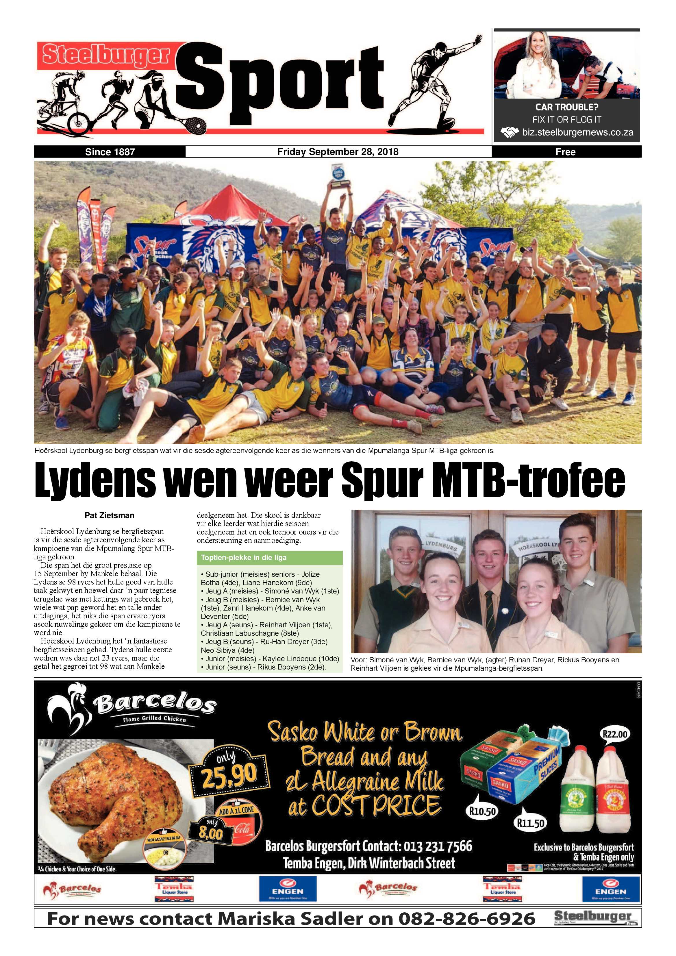 Steelburger News 28 September 2018 page 24