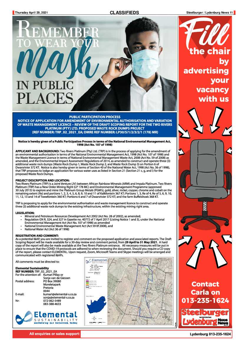 Steelburger News 29 April 2021 page 11