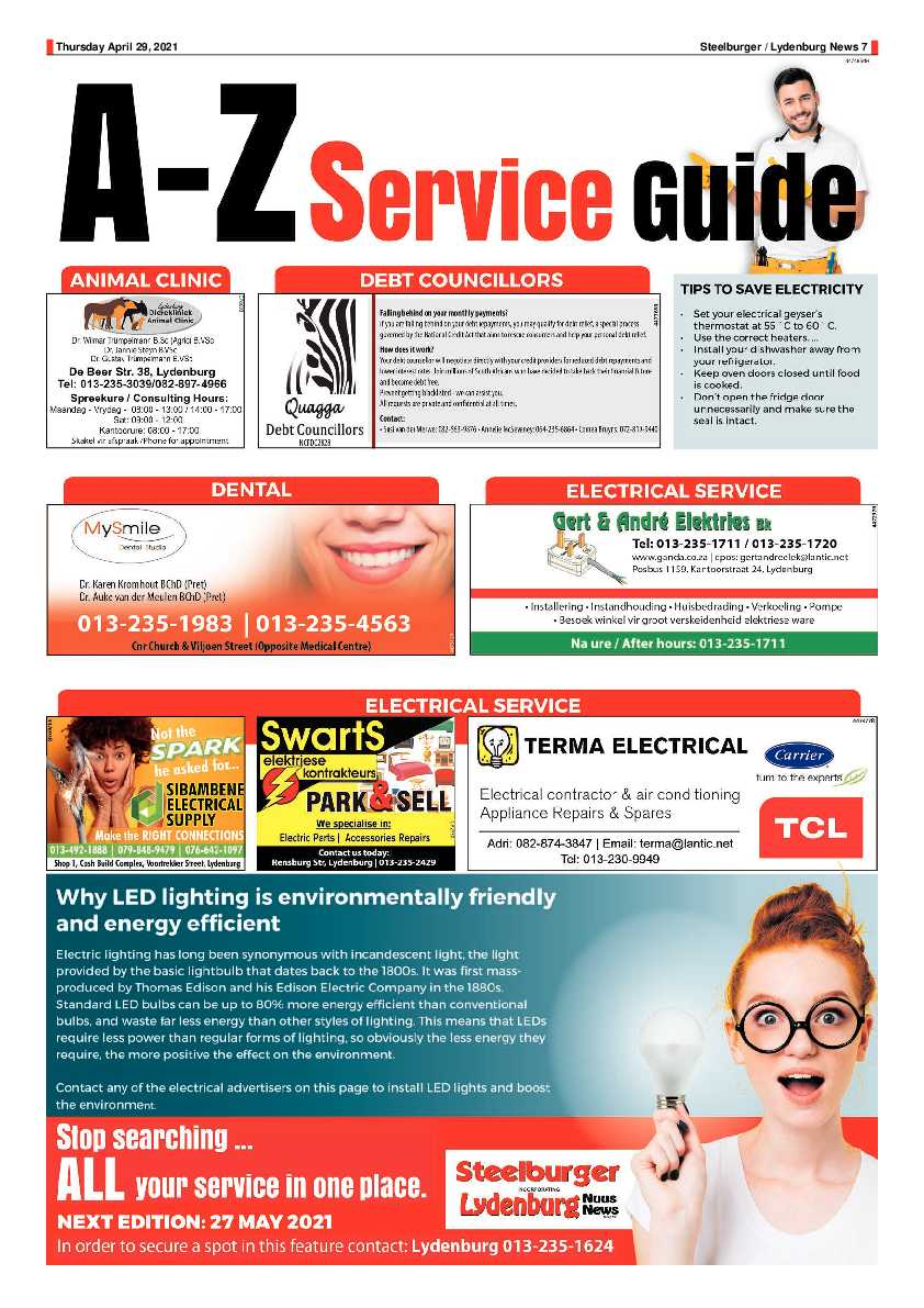 Steelburger News 29 April 2021 page 7