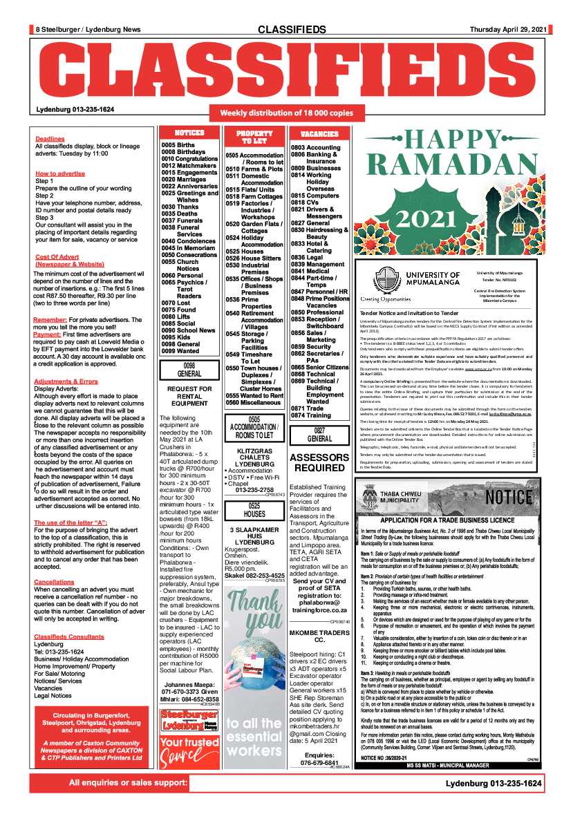 Steelburger News 29 April 2021 page 8