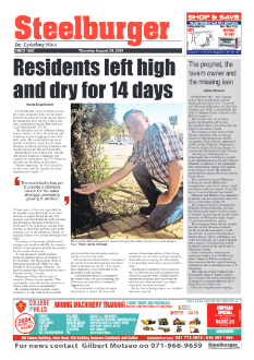 Steelburger News 29 August 2024